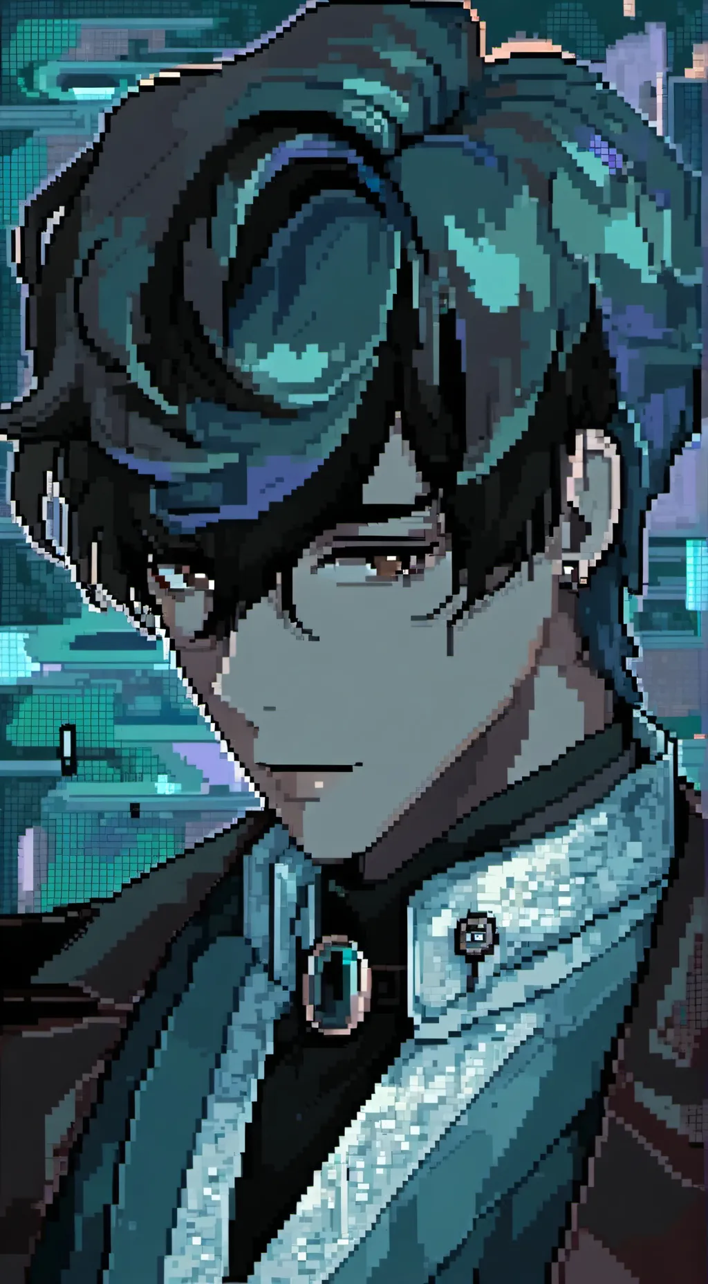 ai character: kny background