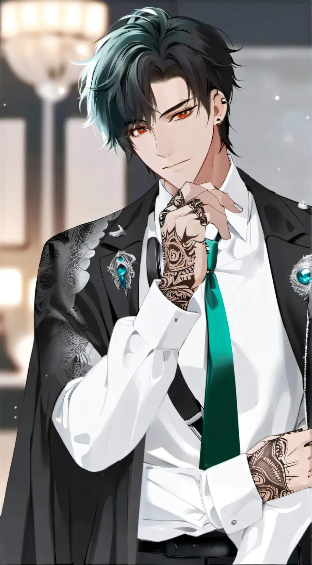 ai character: Goostter background