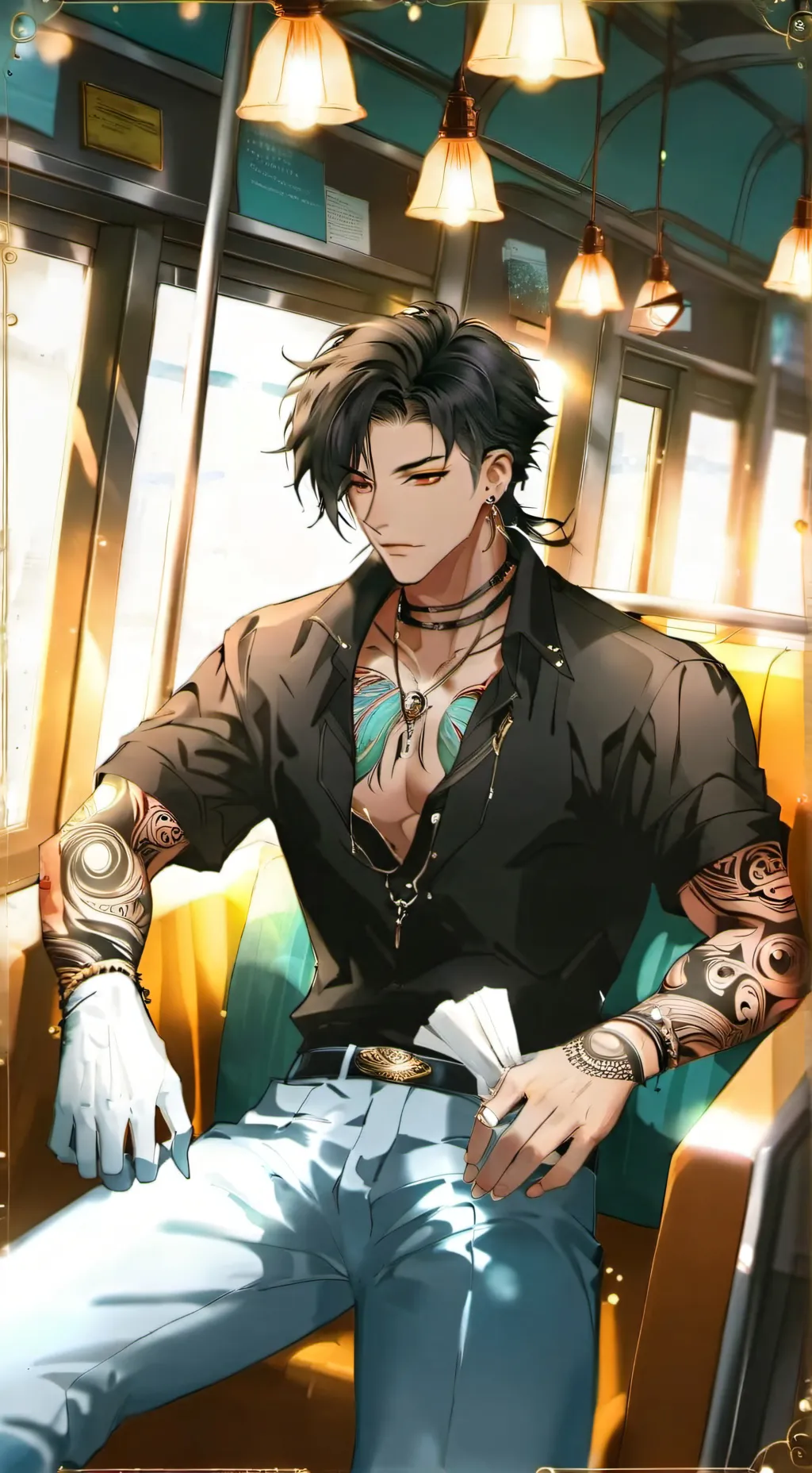 ai character: Ren Takeda background