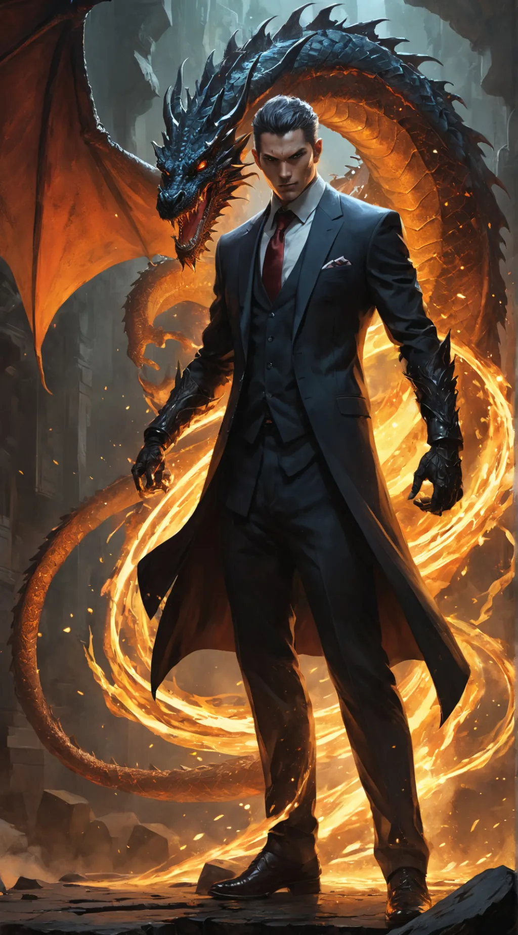 ai character: Drake background