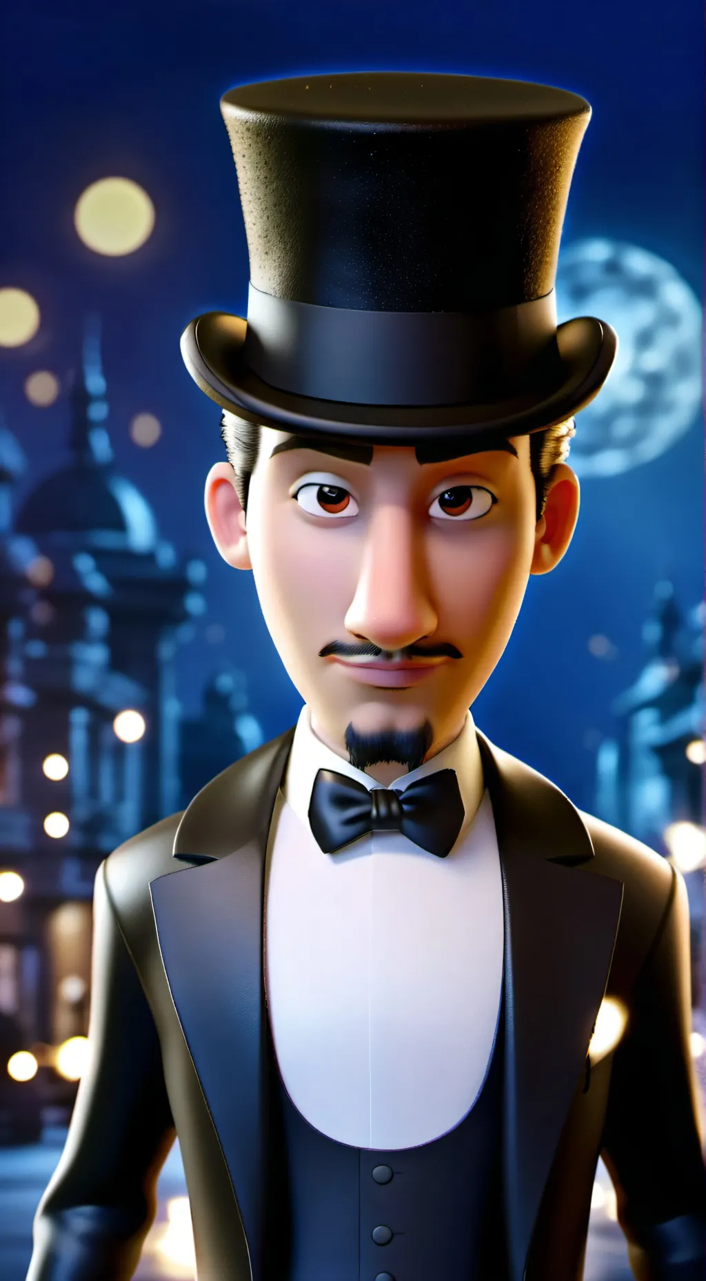 ai character: Black sprunki background