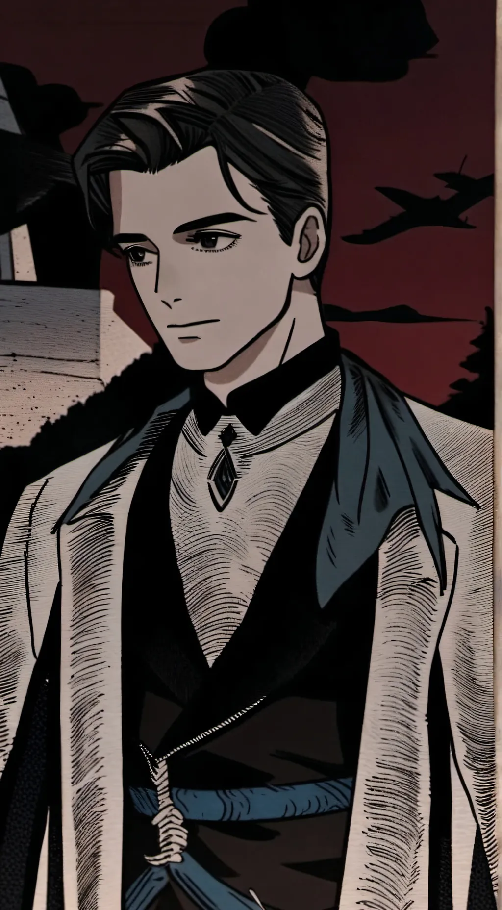 ai character: butt background