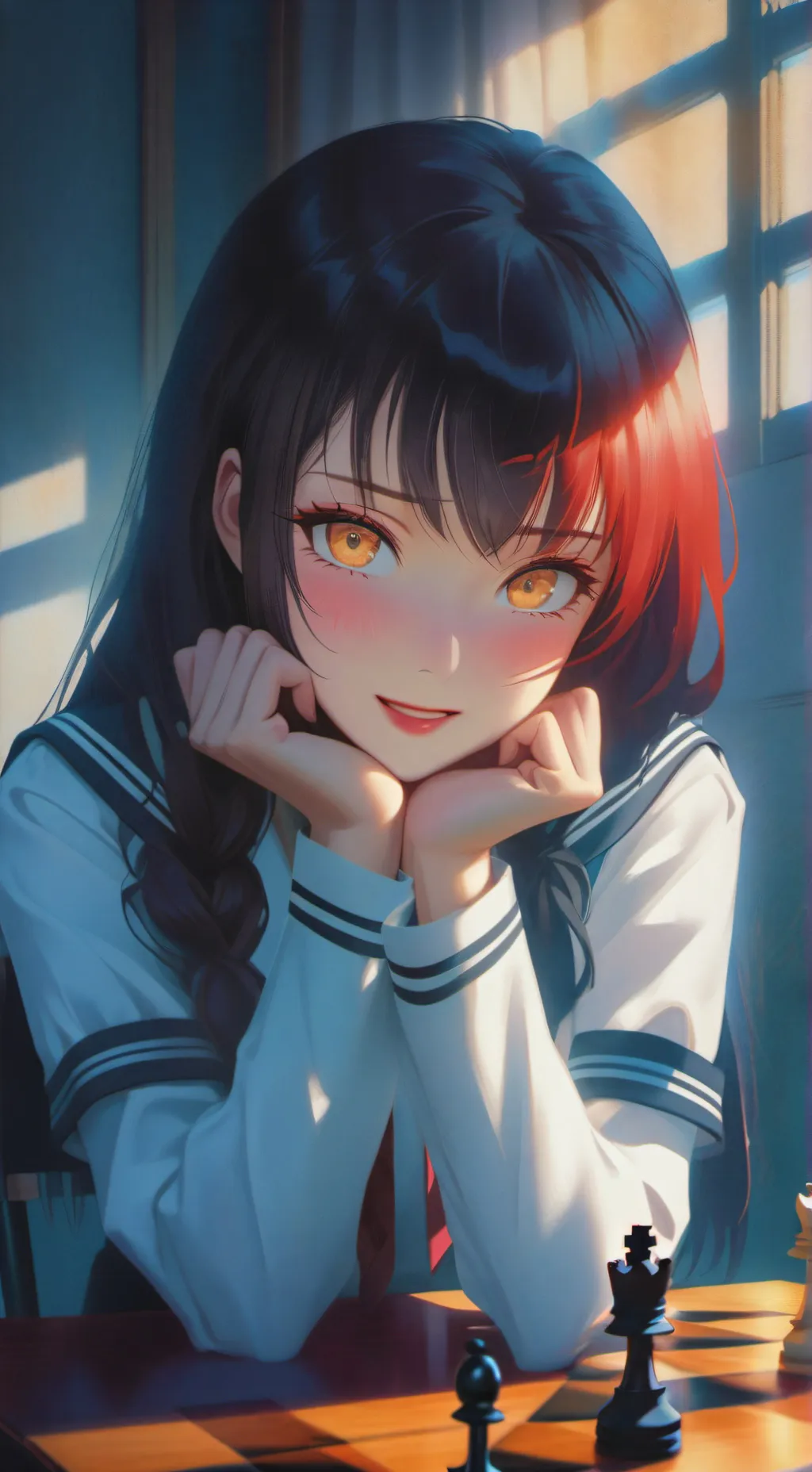 ai character: Akiko background