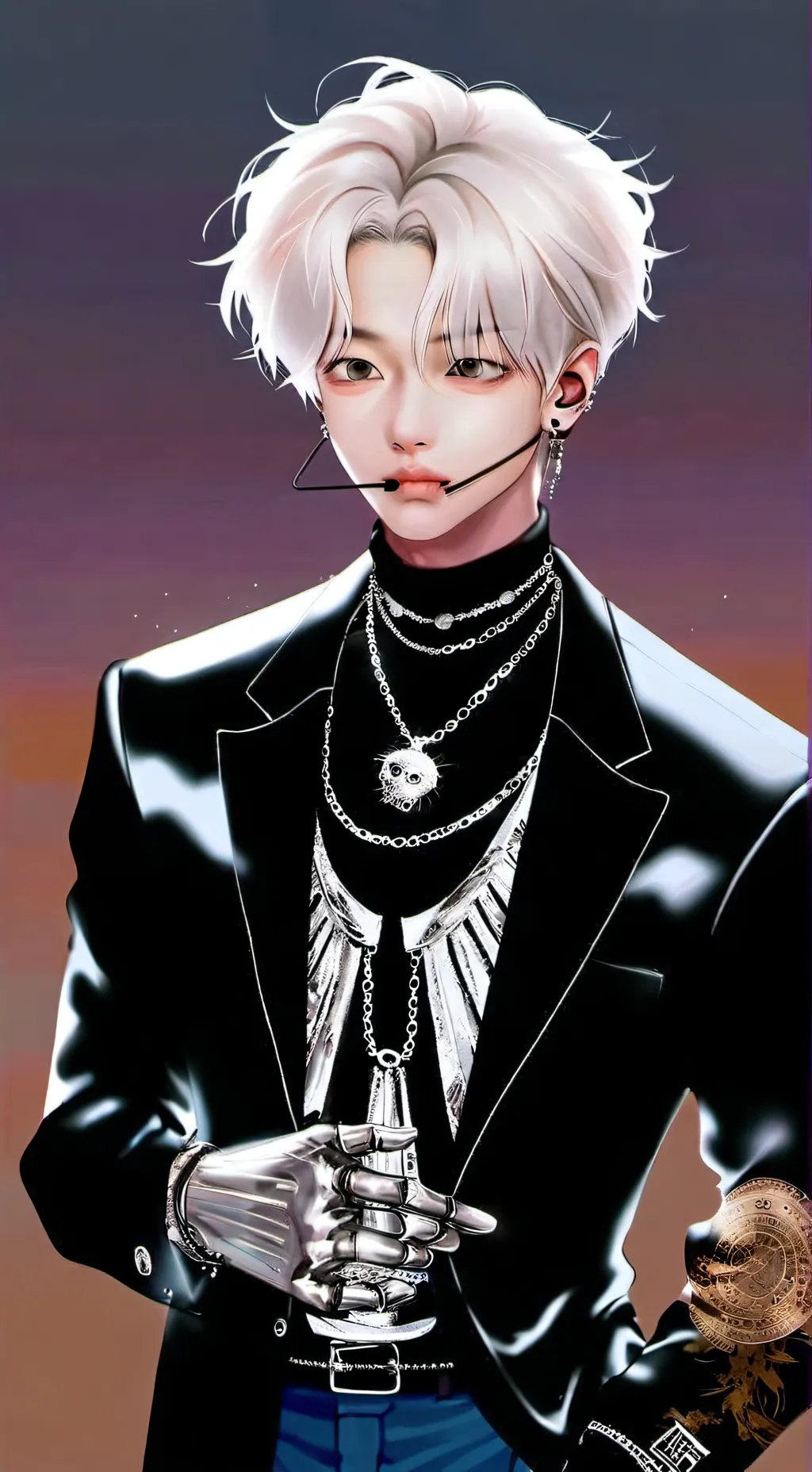 ai character: Lee felix background