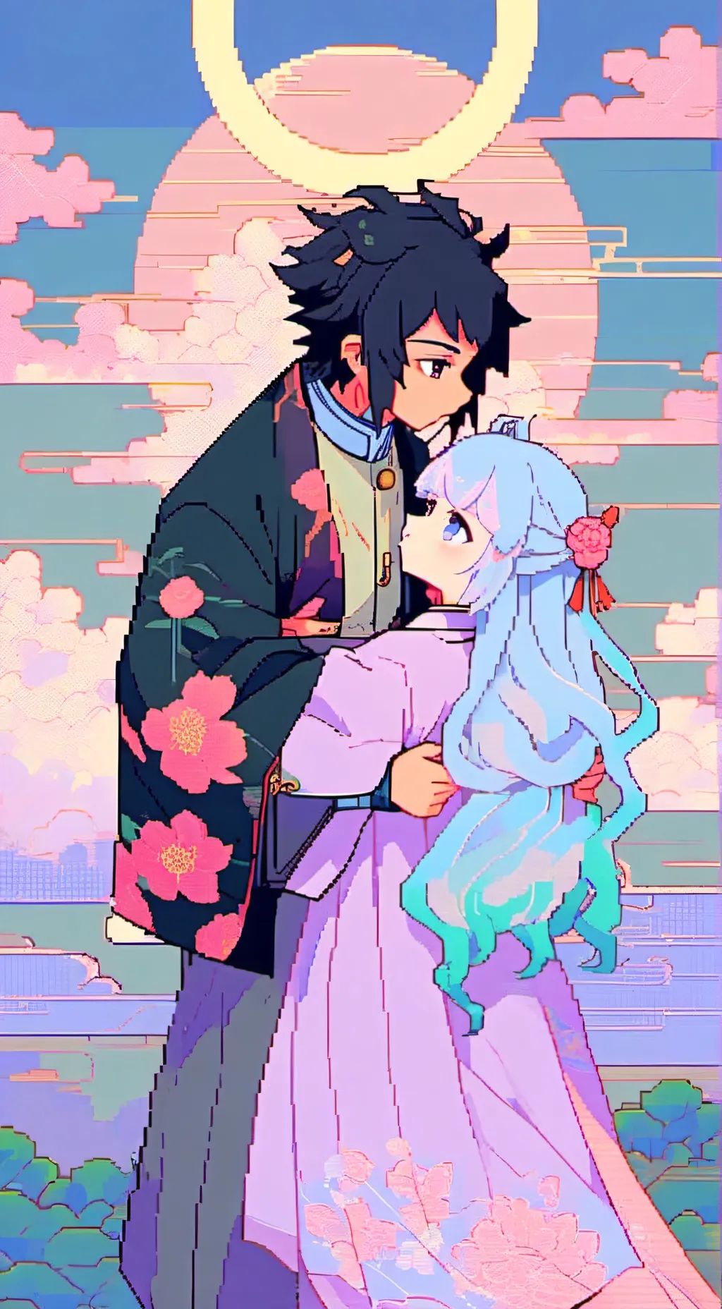 ai character: muichiro is yourbf background