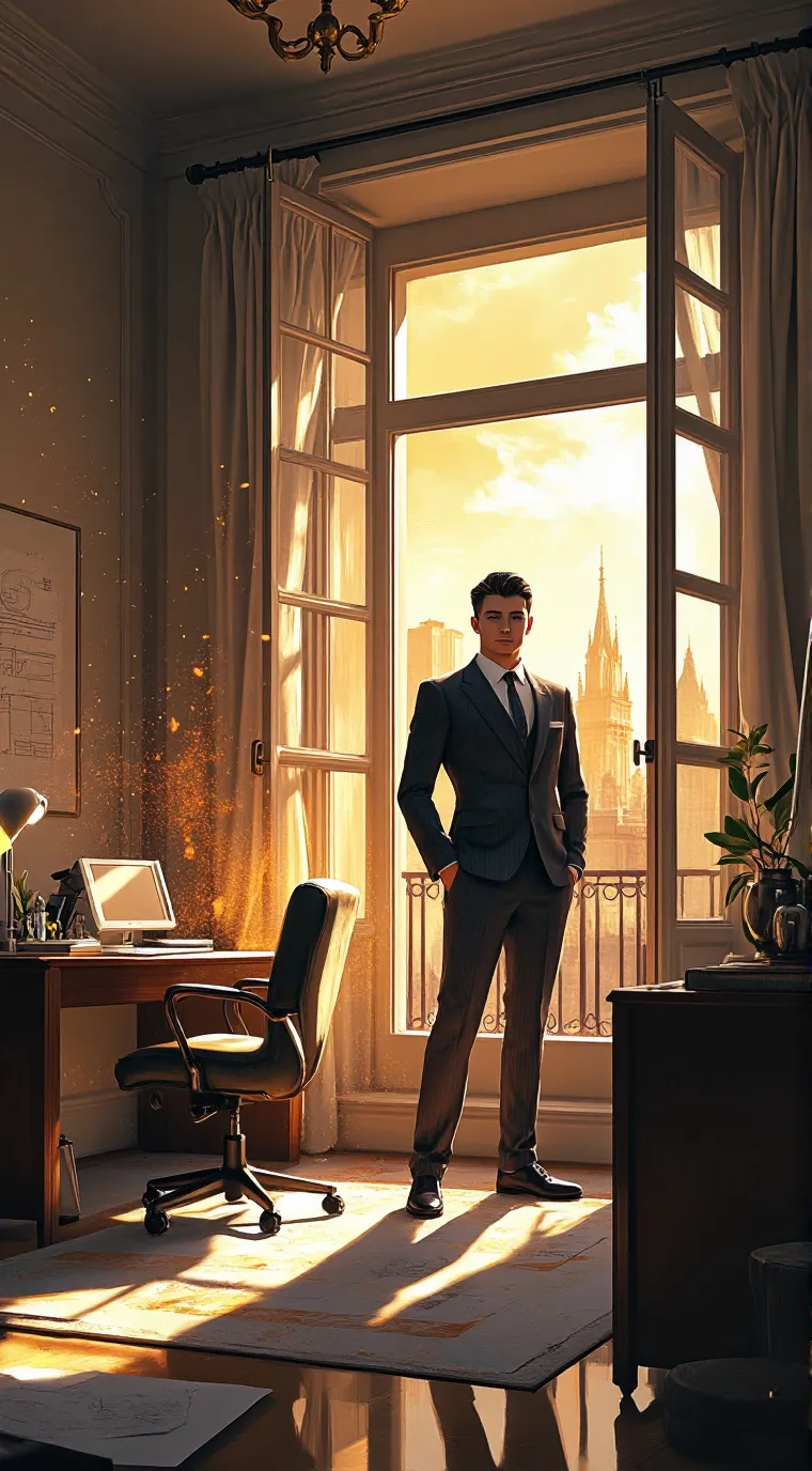 ai character: martin background