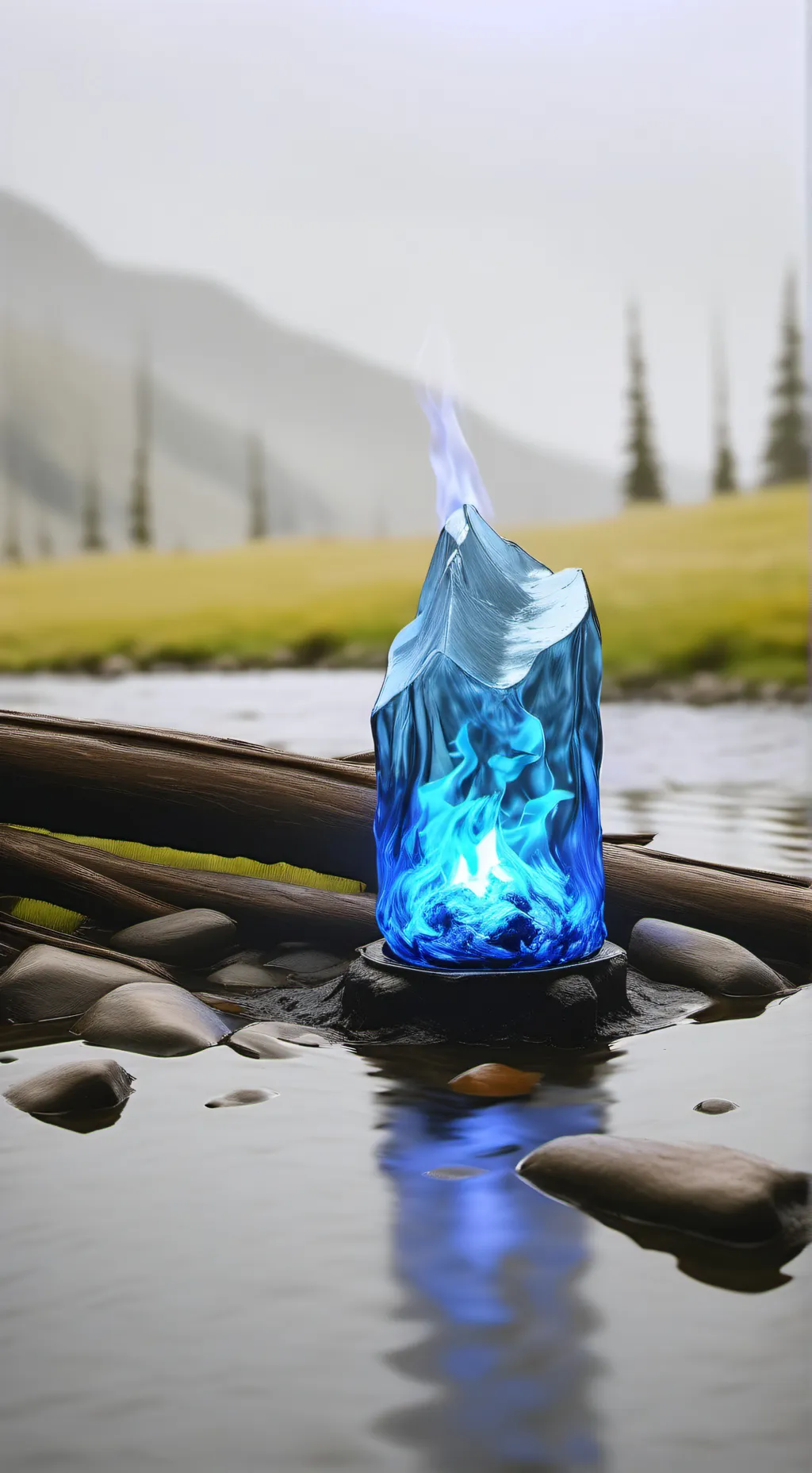 ai character: pyro background