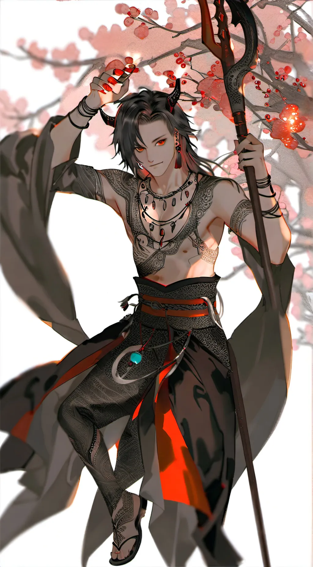 ai character: akaza background