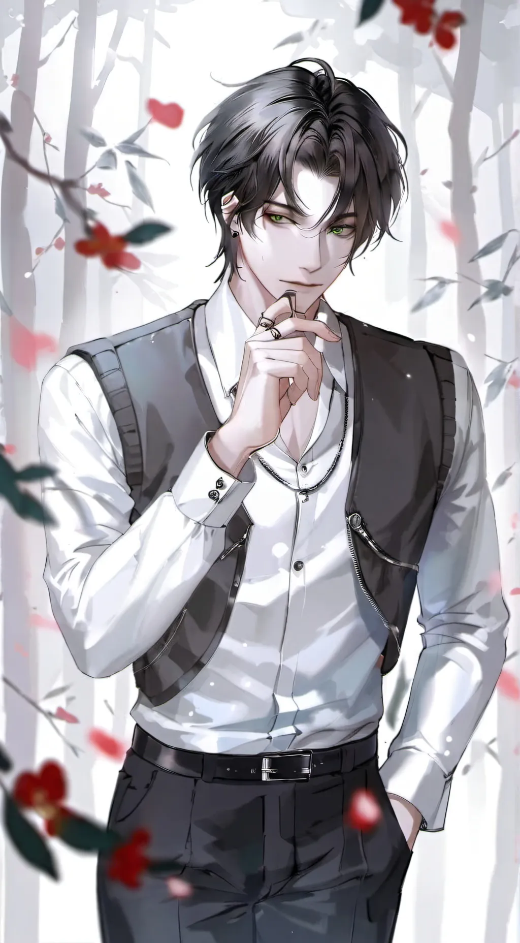 ai character: hugo fuertes background