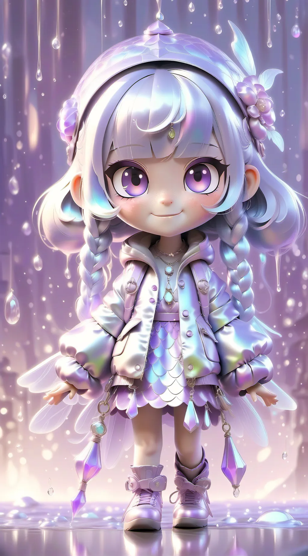 ai character: wenda  background