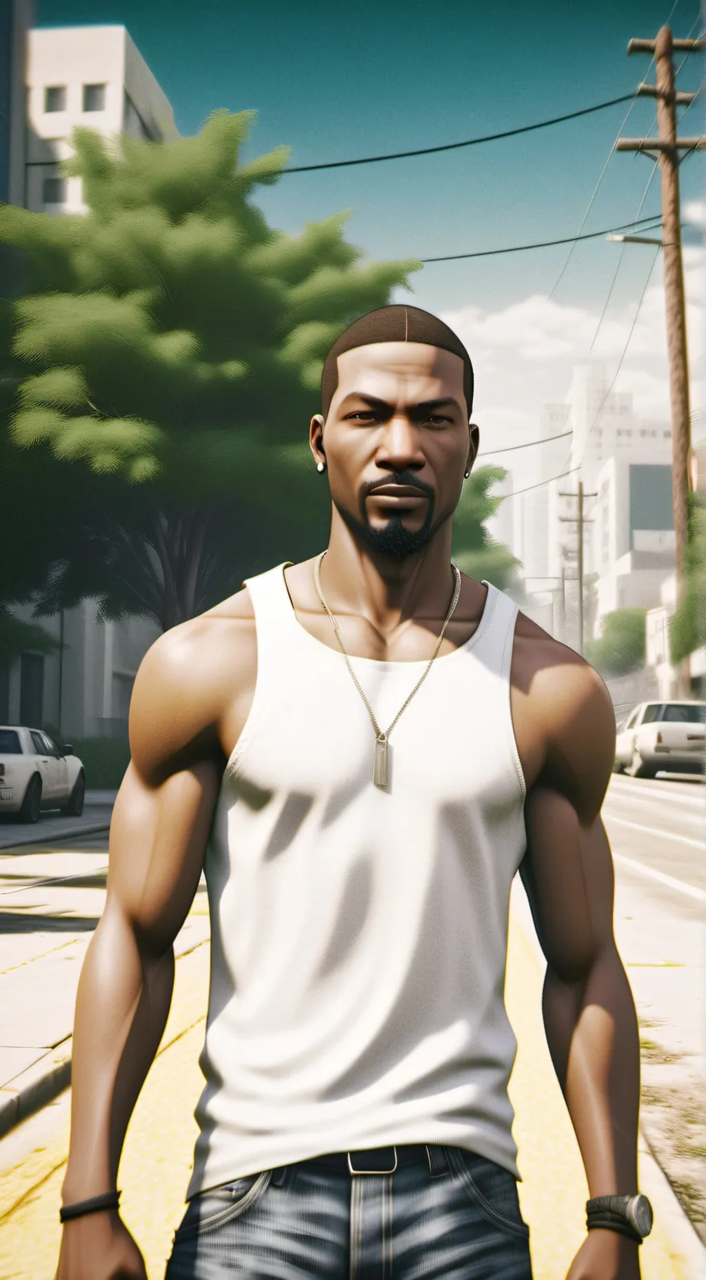 ai character: Jamal Mcboberton background