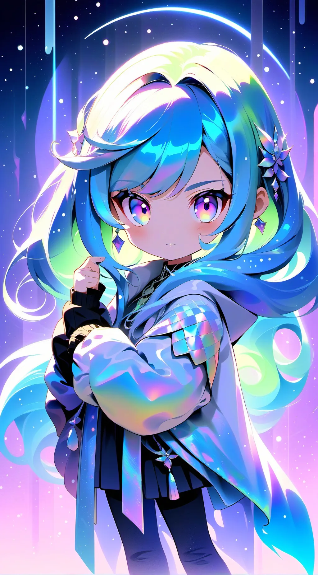 ai character: Sora Miyazaki background