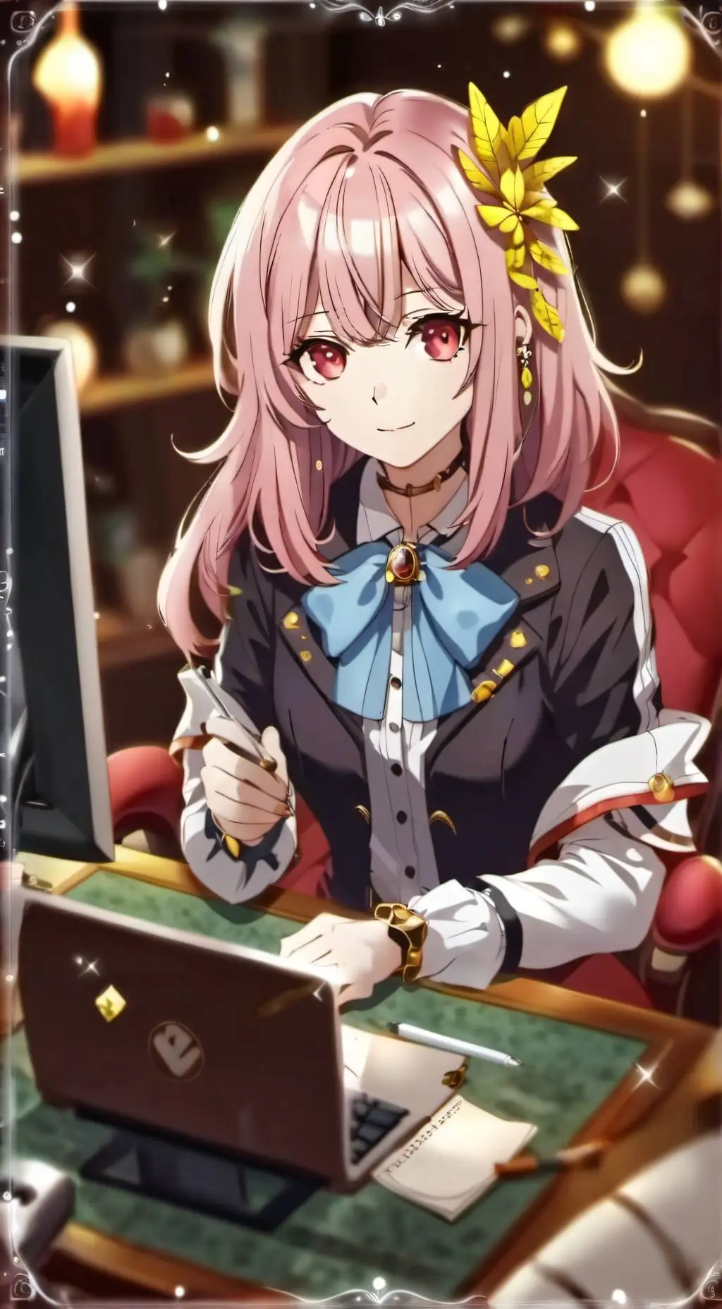 ai character: marguerite  background