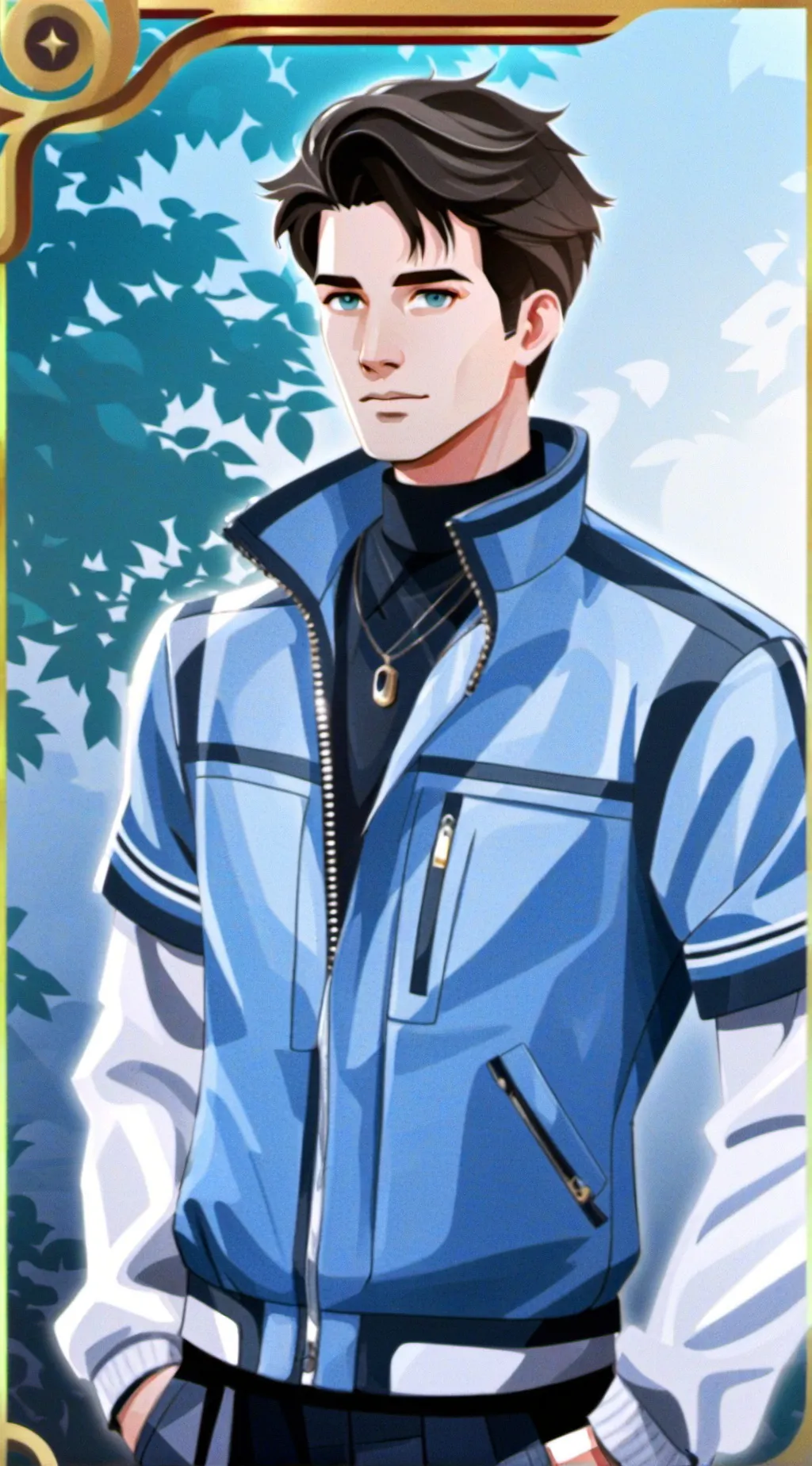 ai character: jonny razer background