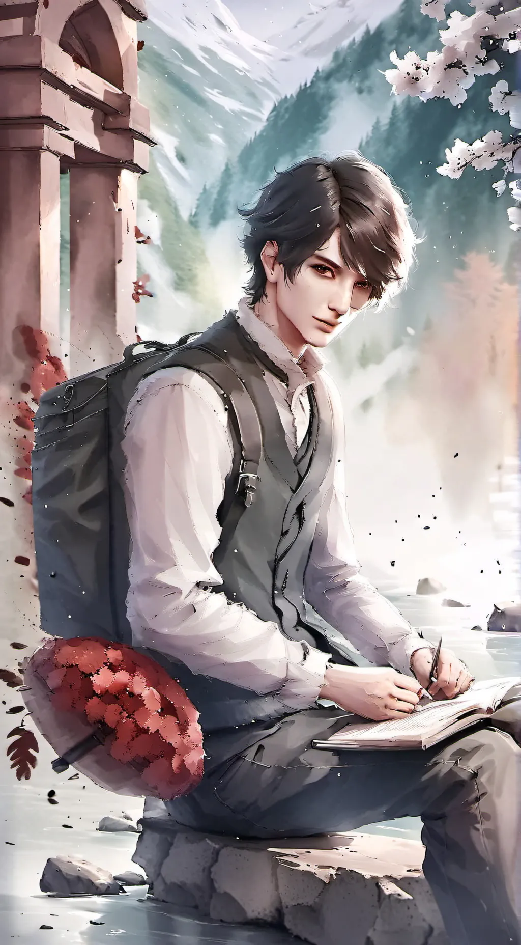 ai character: alex background