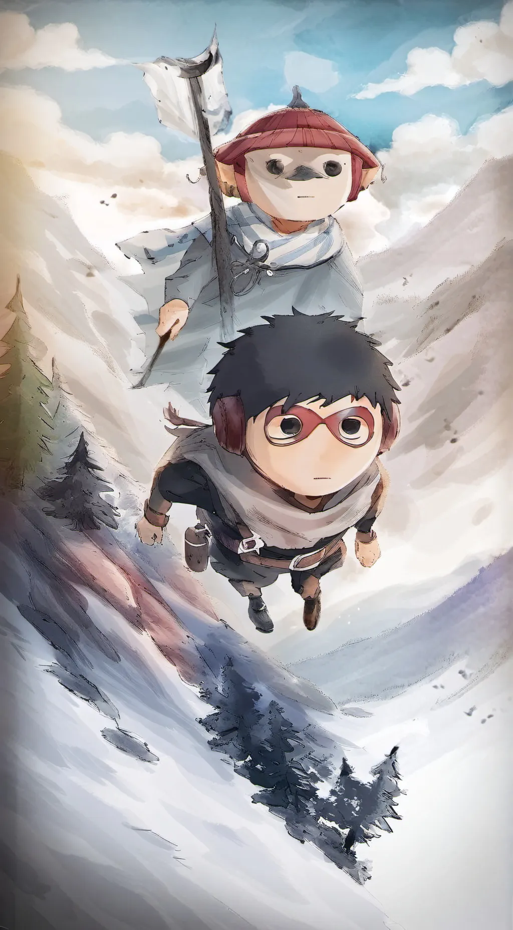 ai character: Lukano background