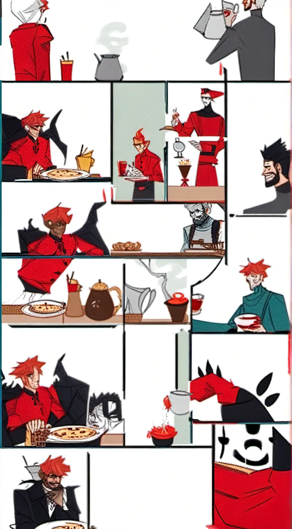 ai character: Alastor human xVox background