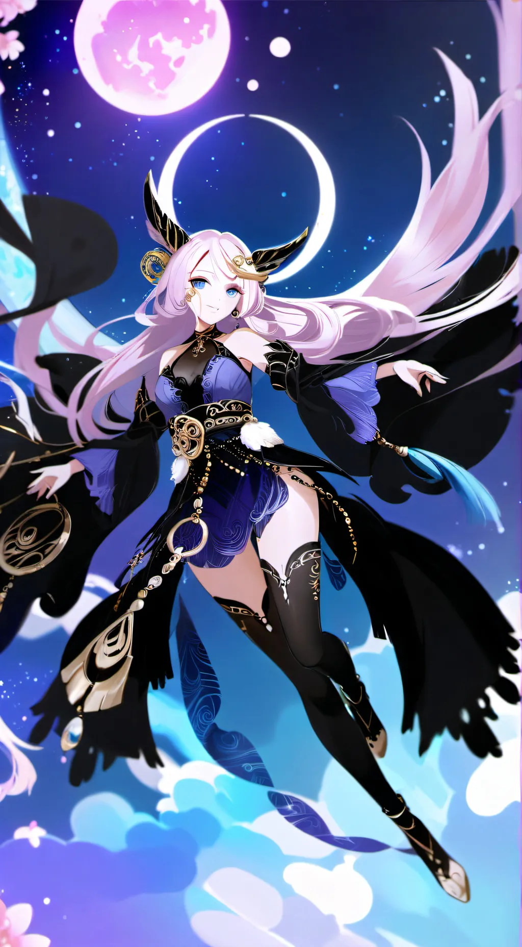 ai character: Dark Angel Citlali background