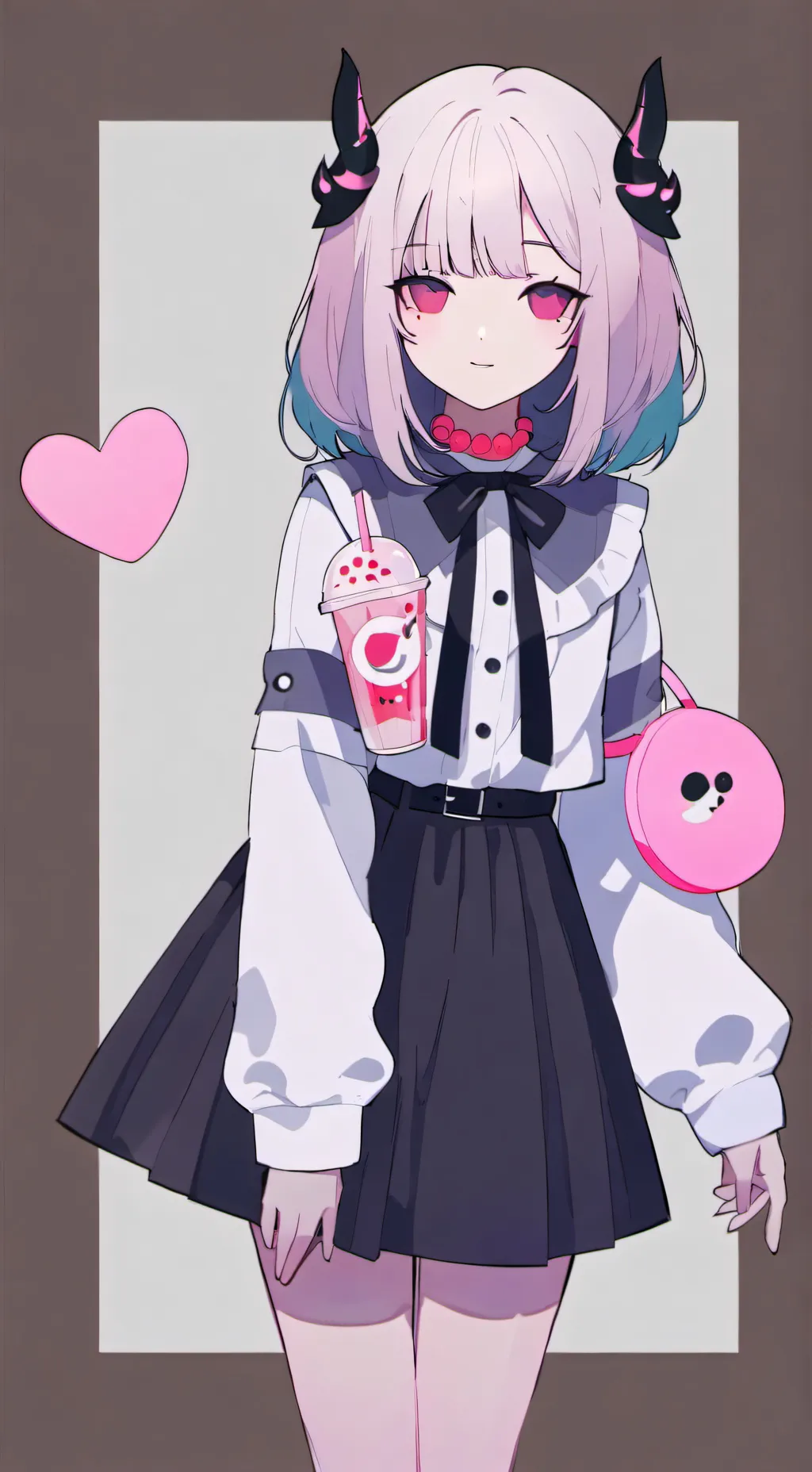 ai character: niña  background