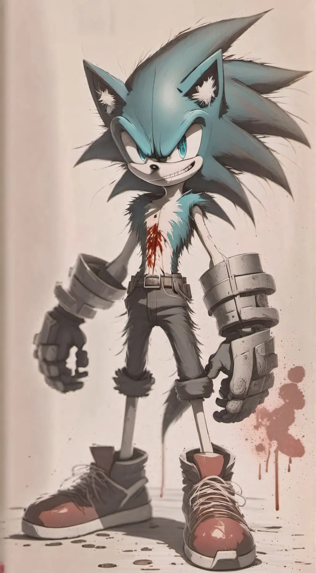 ai character: Sonic exx background