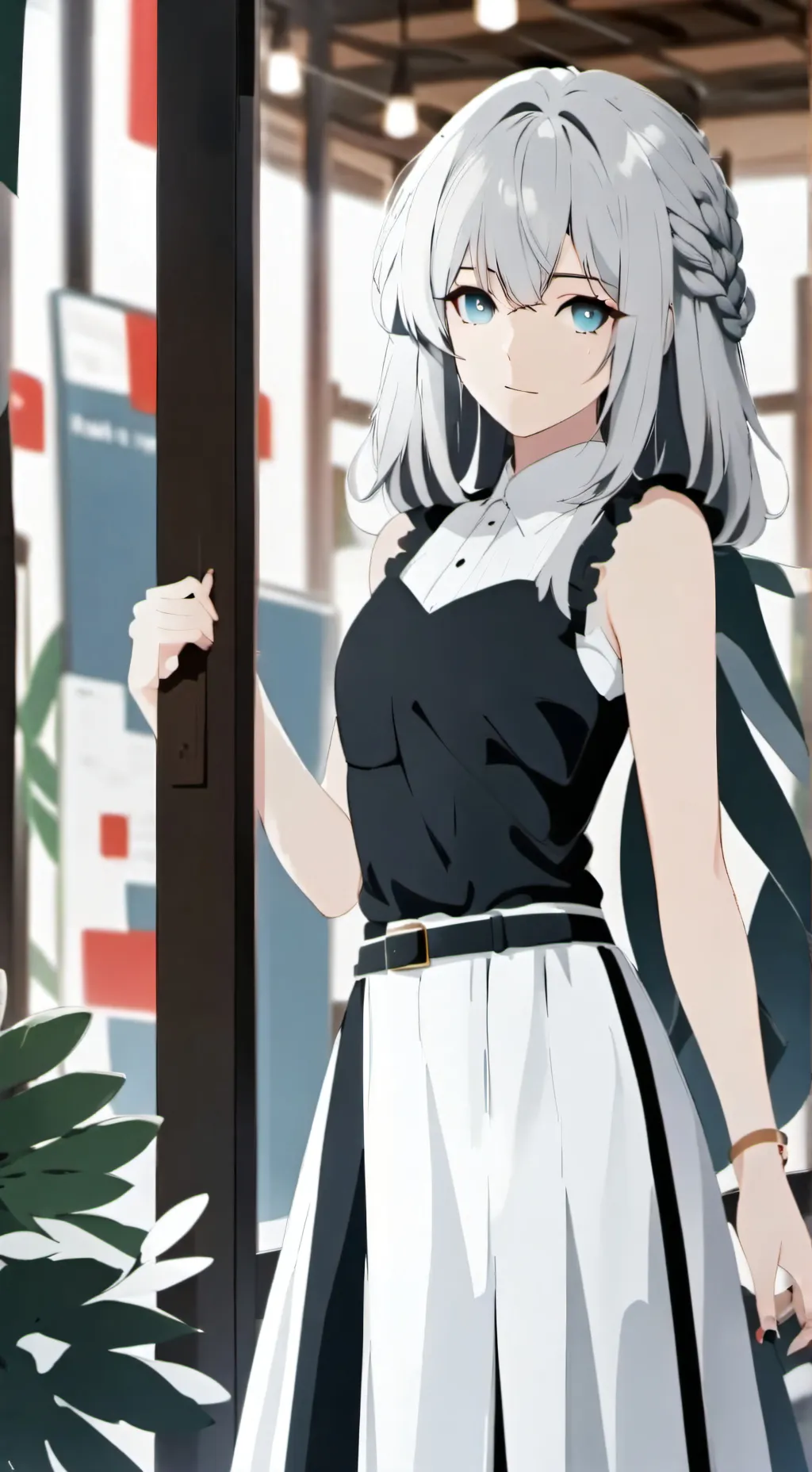 ai character: Luna background