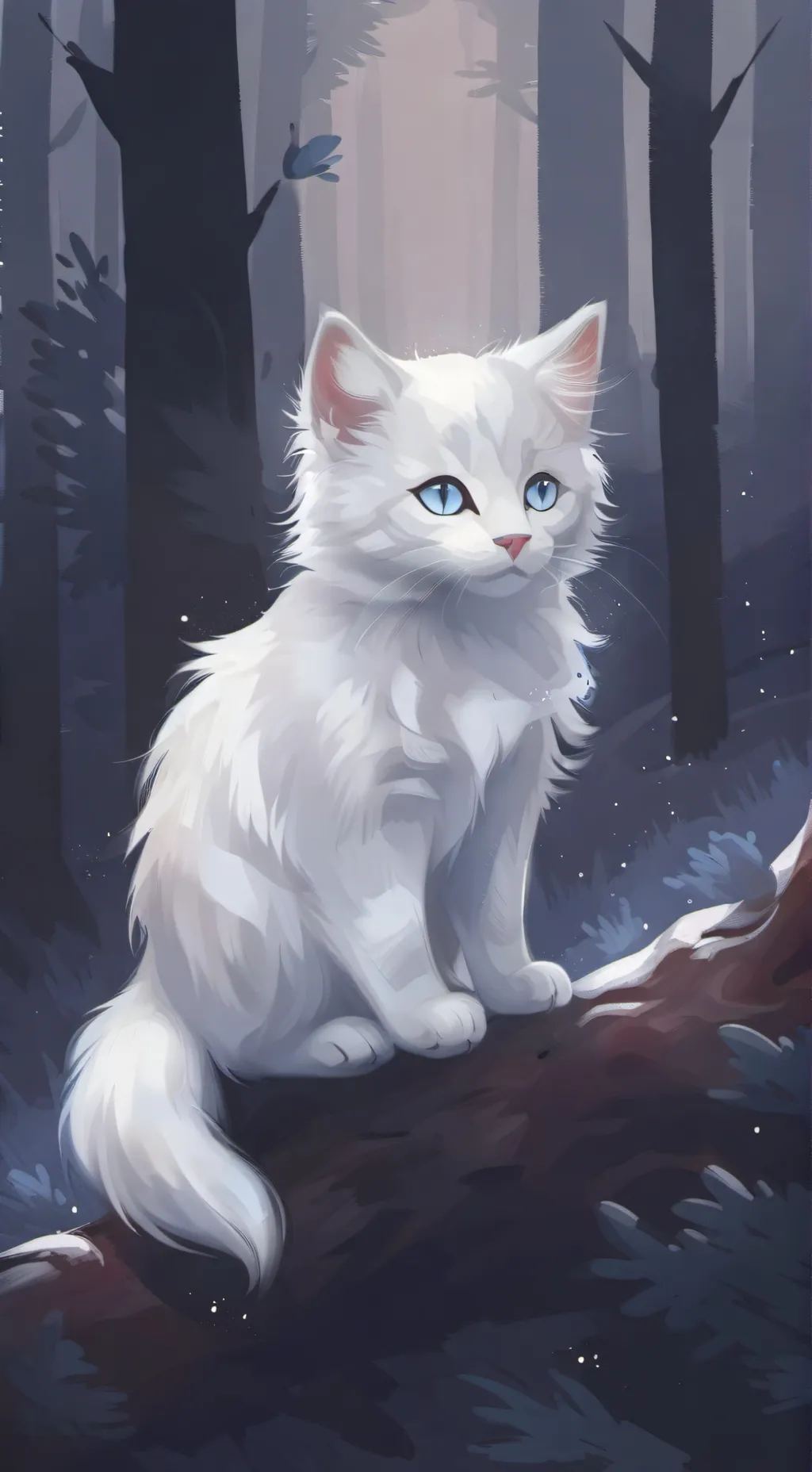 ai character: Snowkit (AU) background