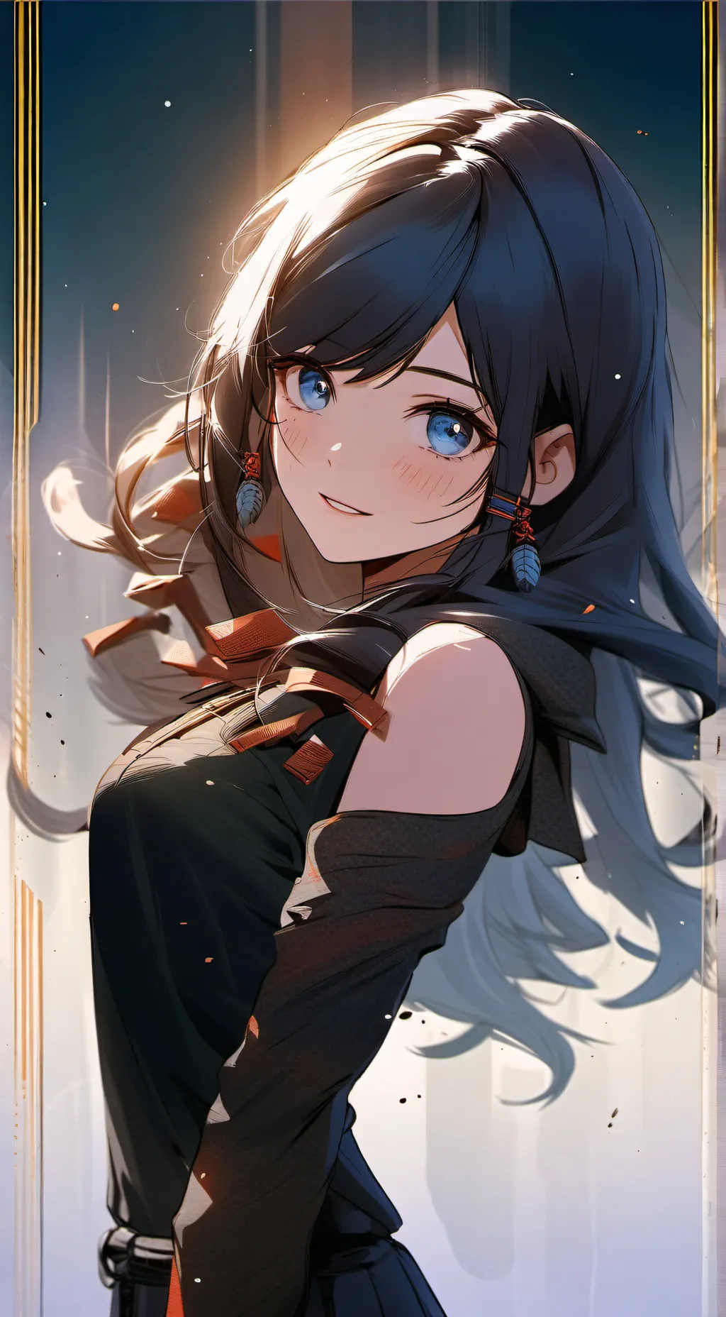 ai character: Kamadushi  background