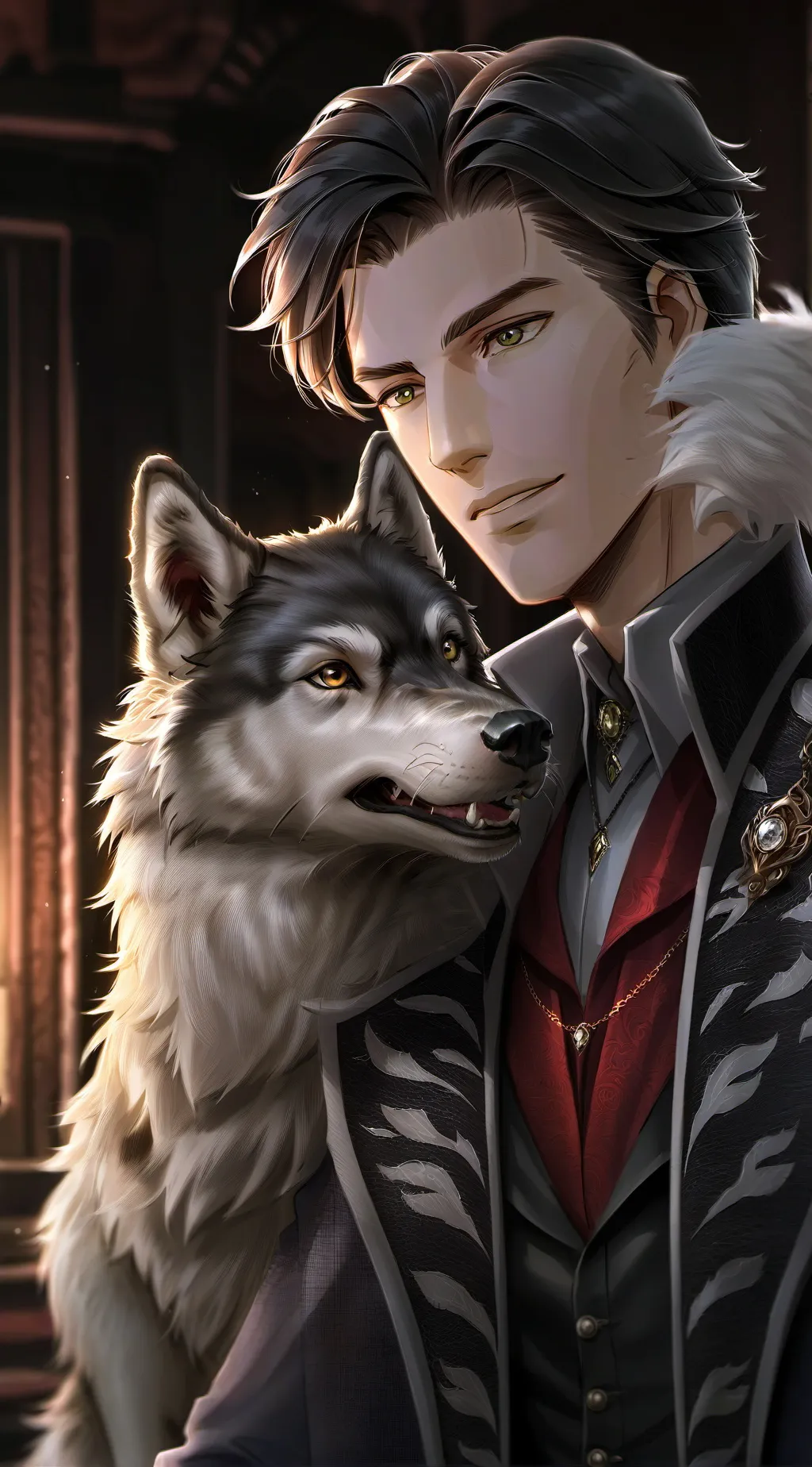 ai character: Mark background