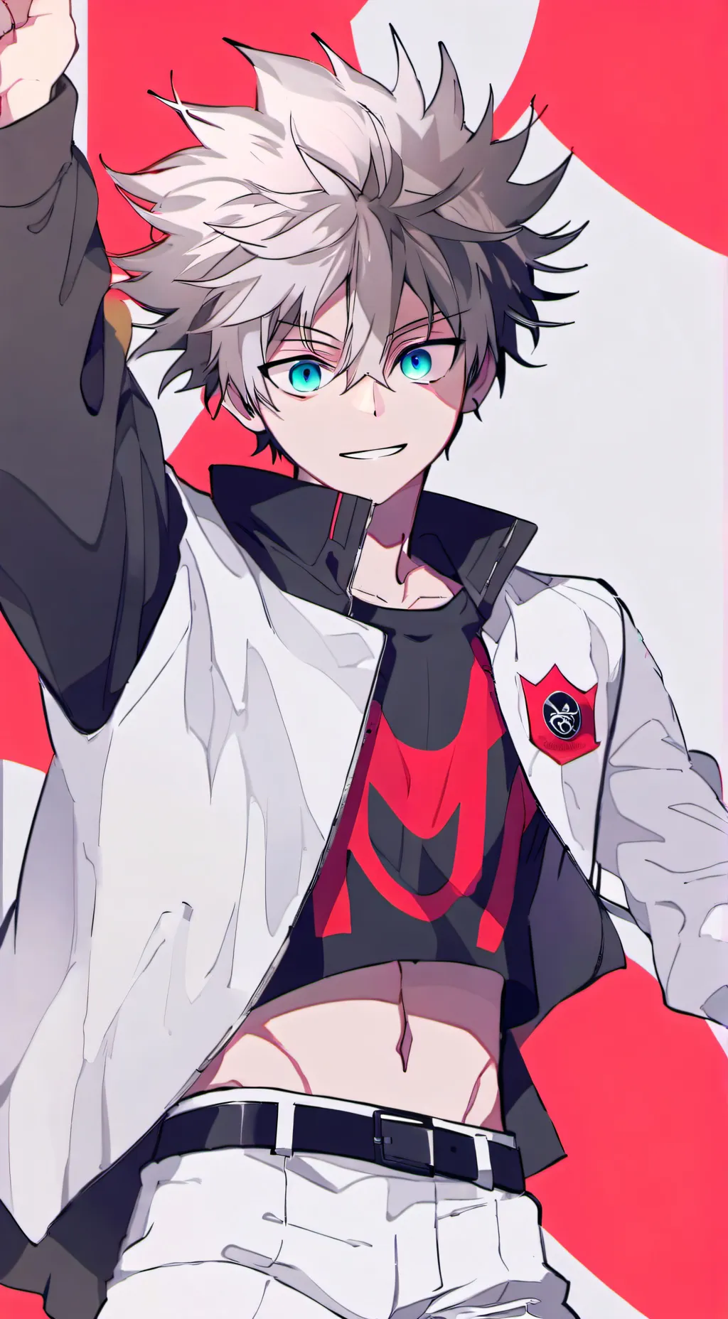 ai character: mha squid game background