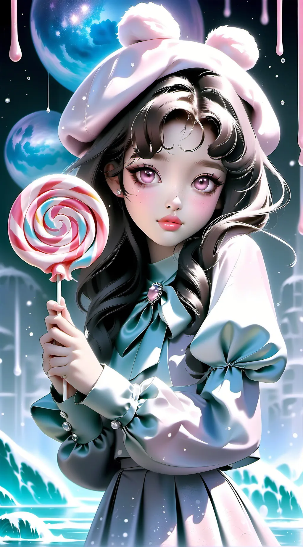 ai character: Aetheria🌸 background