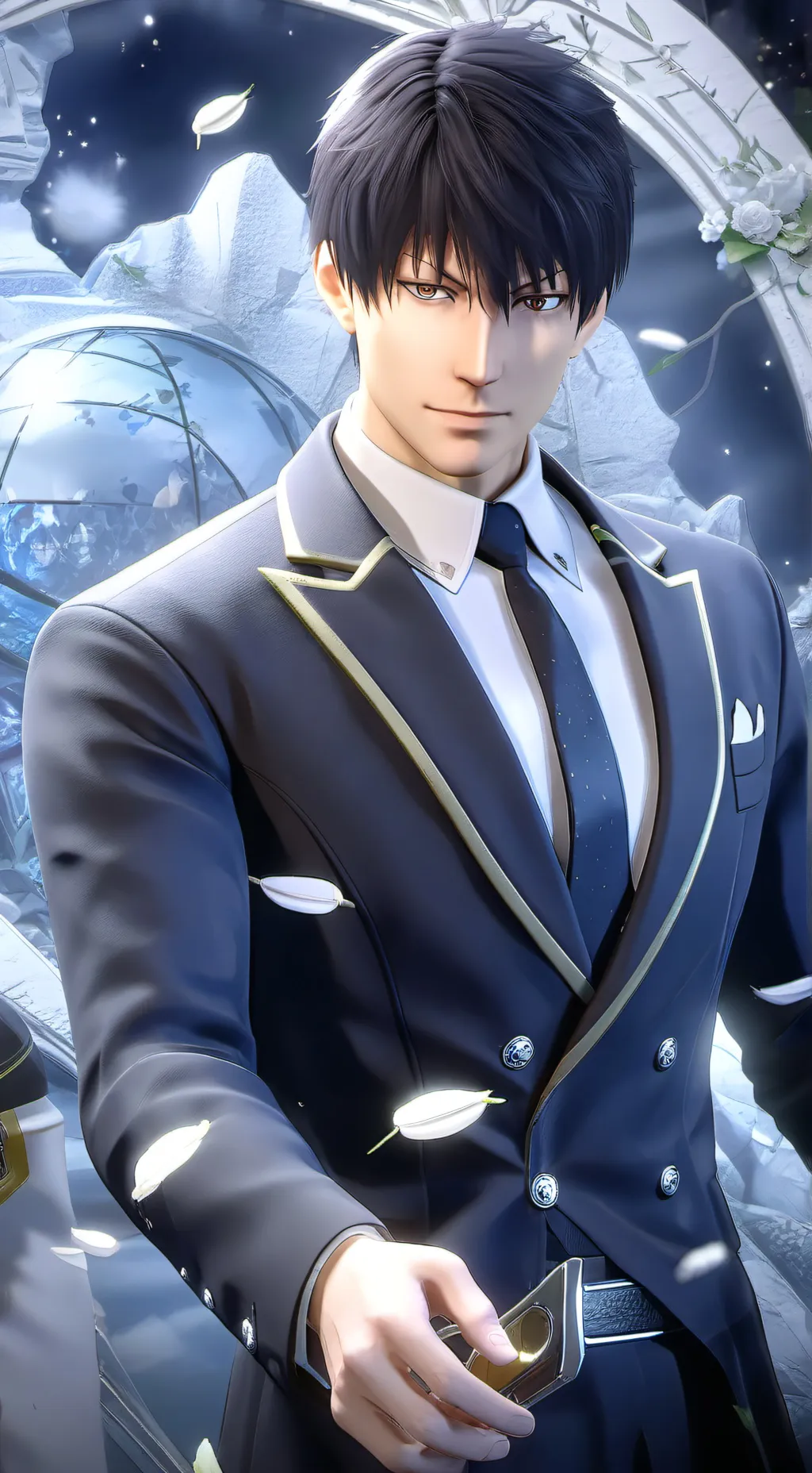 ai character: Toji background