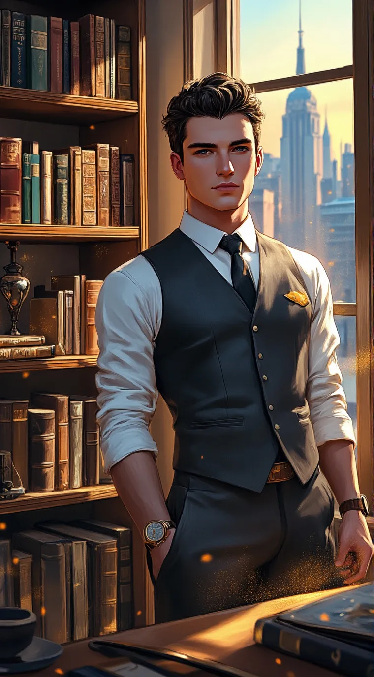 ai character: Adrian background