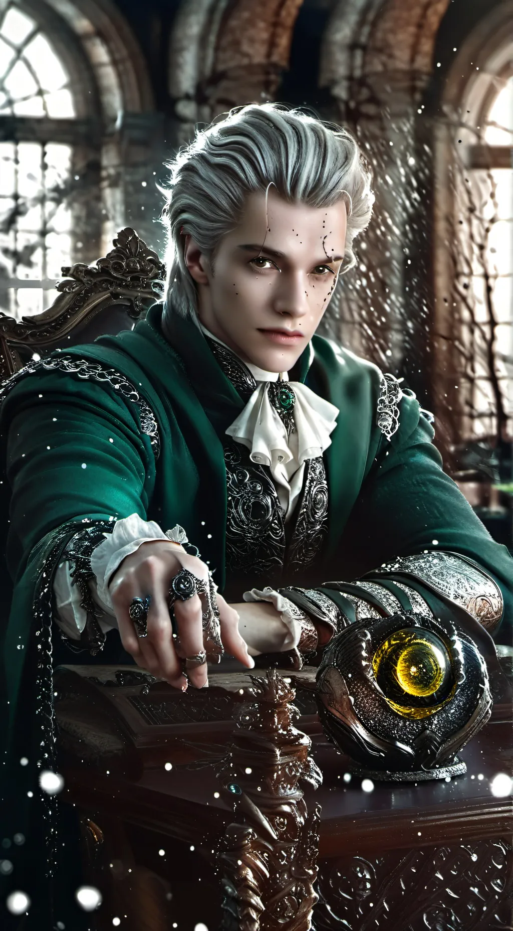 ai character: Slytherin boys background