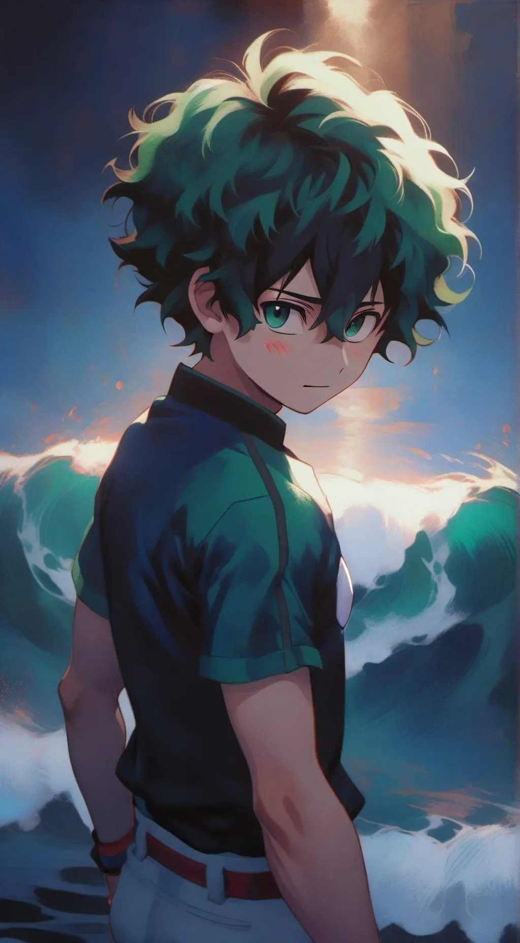 ai character: dekuu background