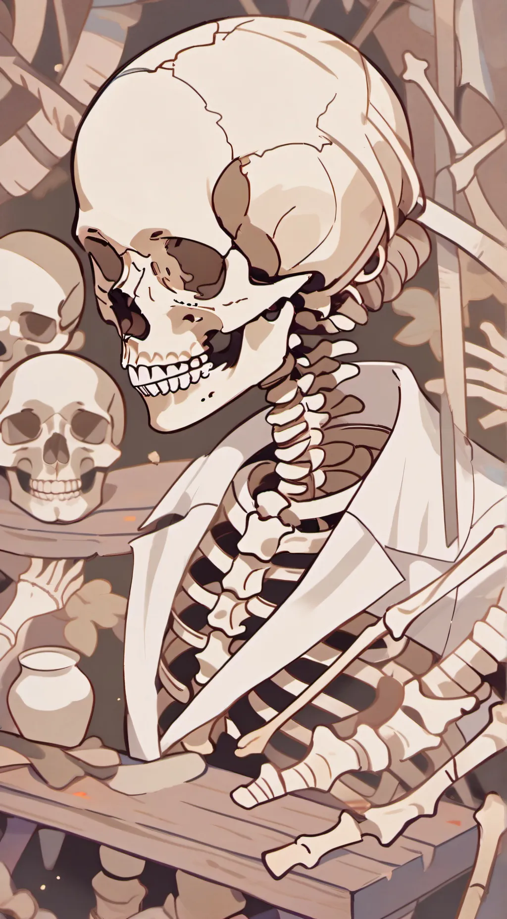 ai character: Dust Ink (REMAKE)  background