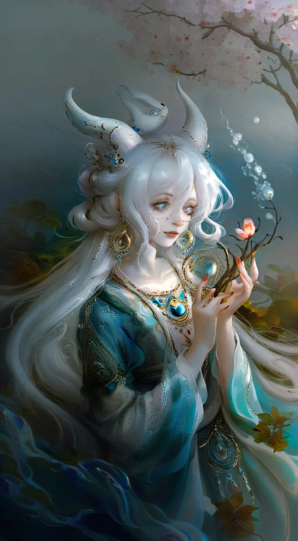 ai character: MEI°♦ background