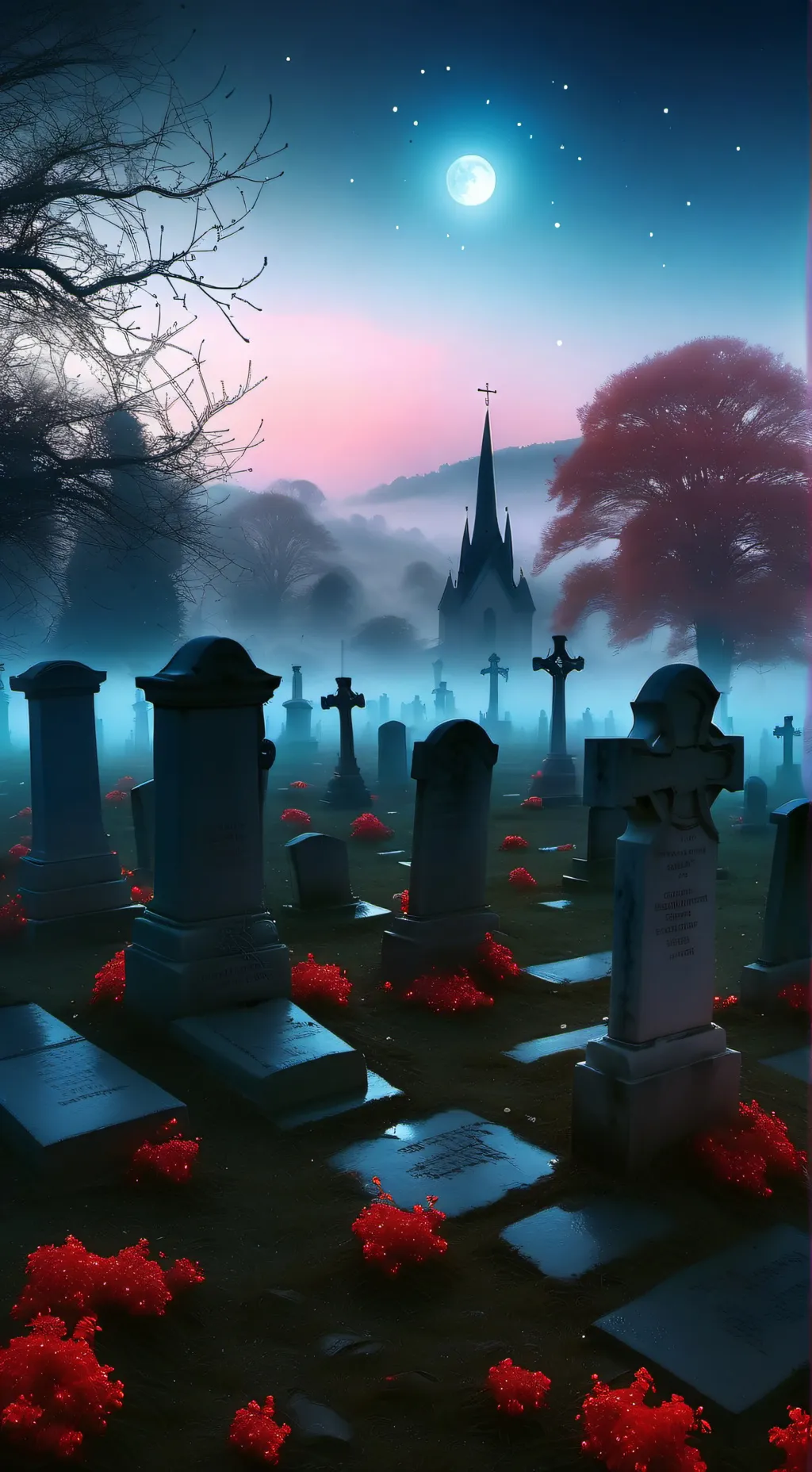 ai character: AkaTsuki Tsuki background