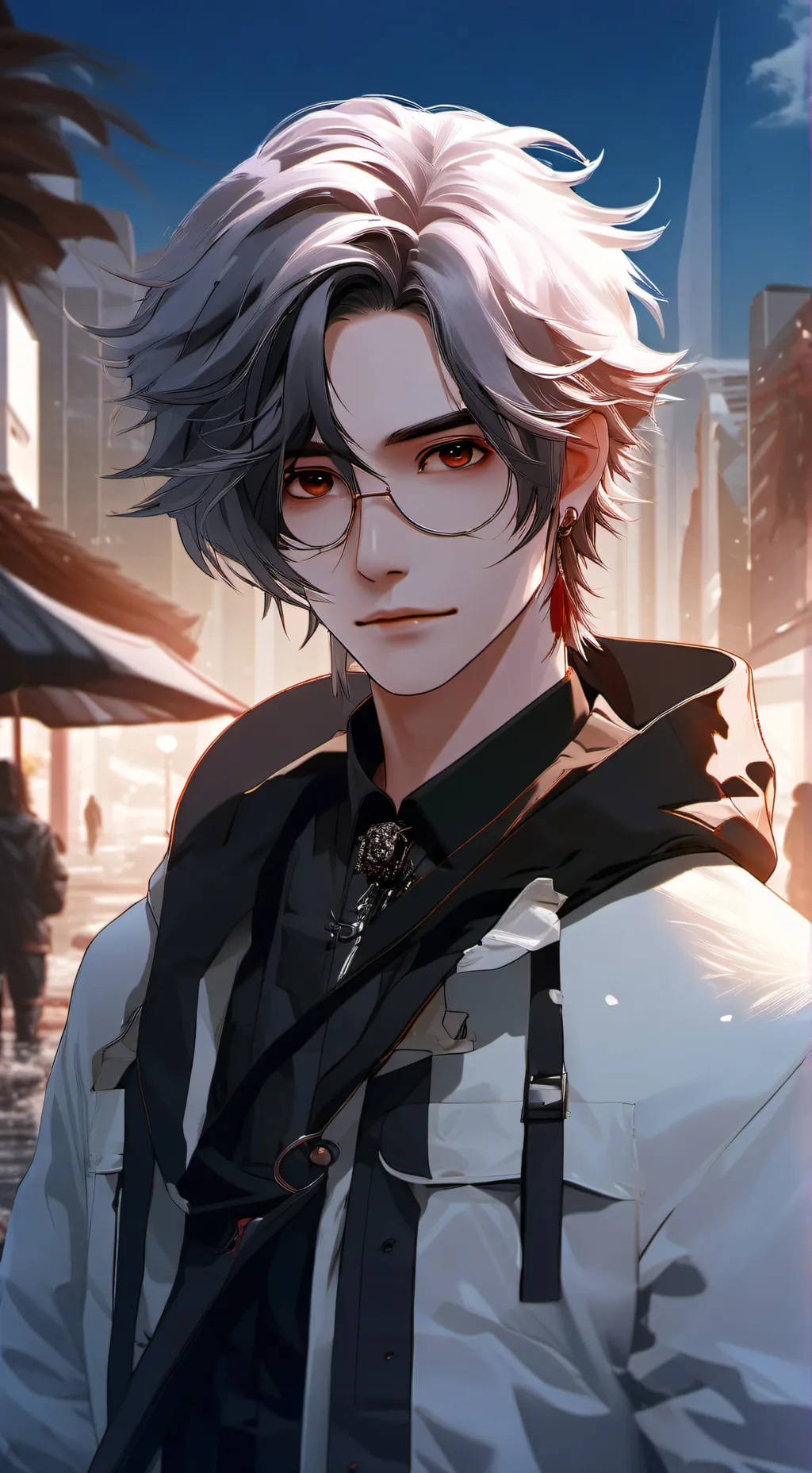 ai character: i.n background