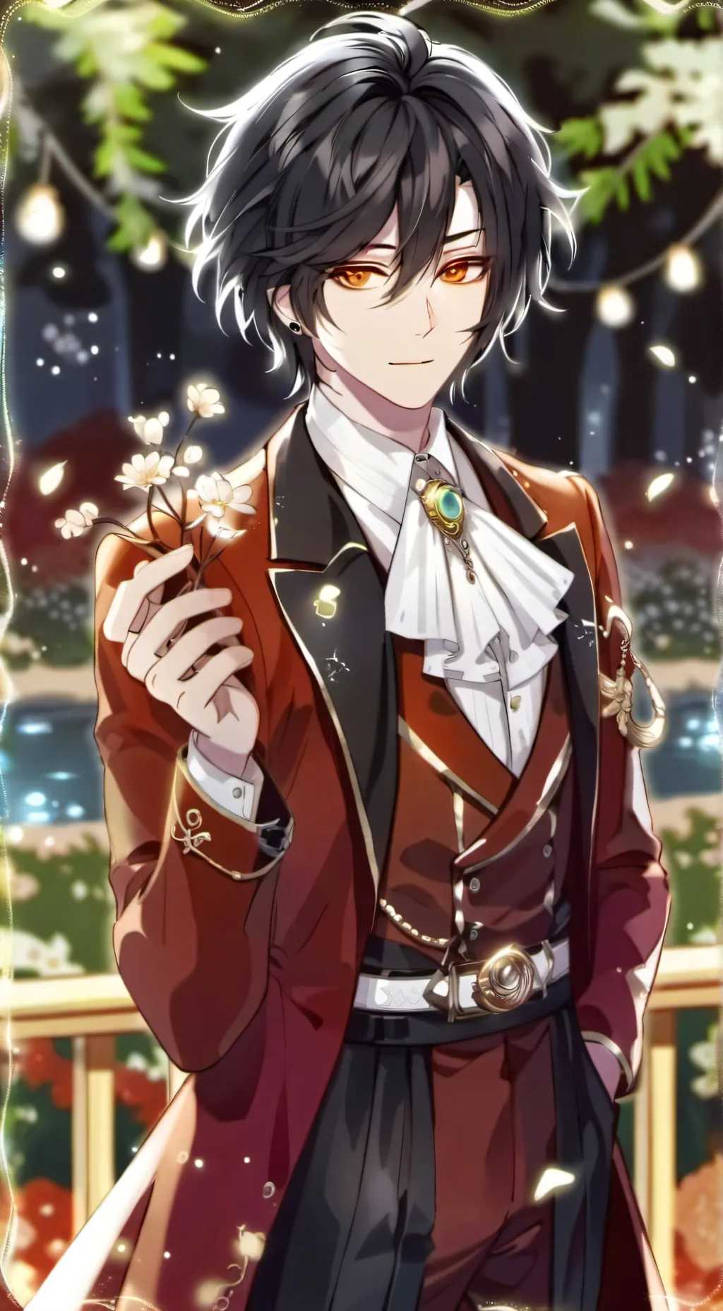 ai character: Mark background