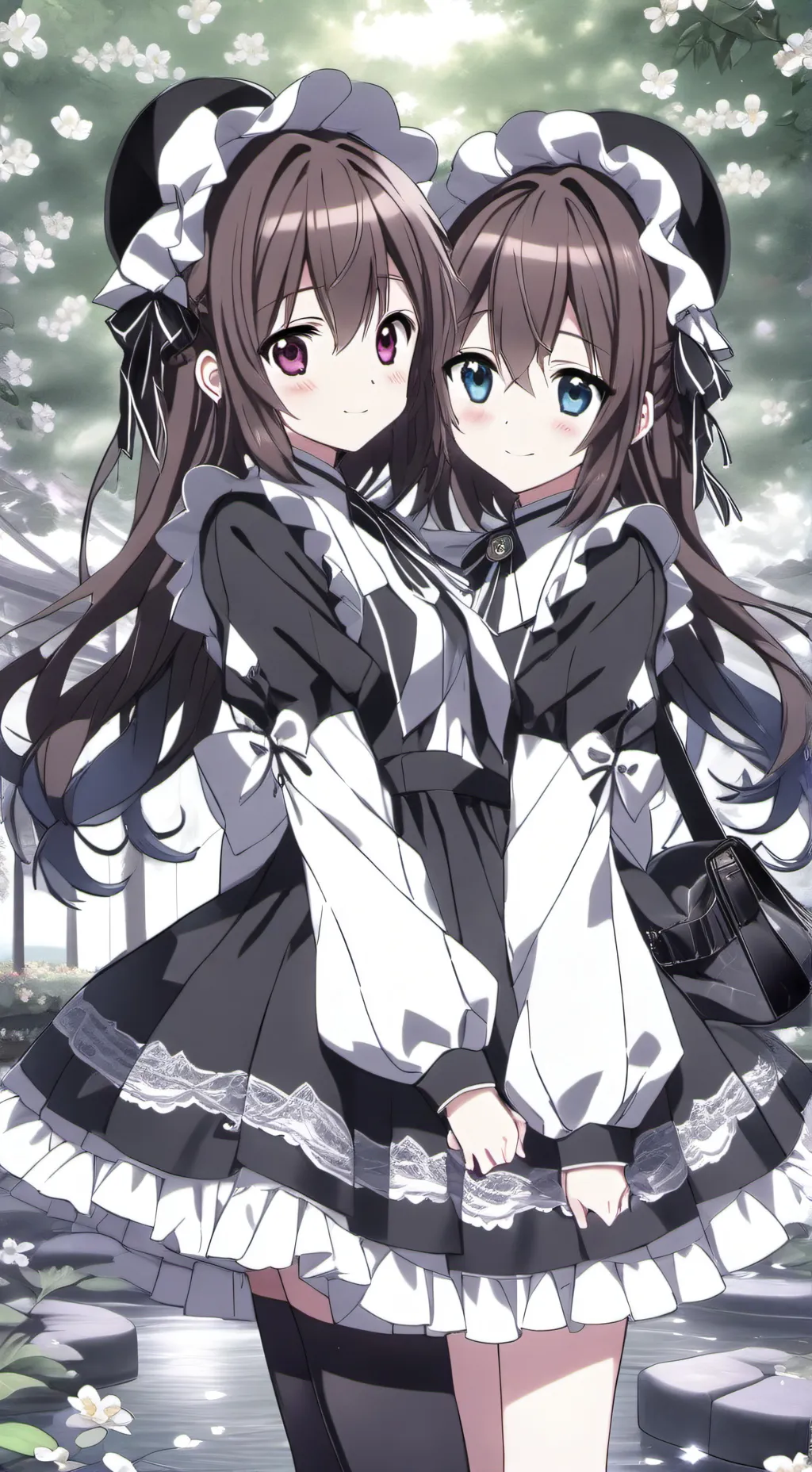 ai character: ako and riko background