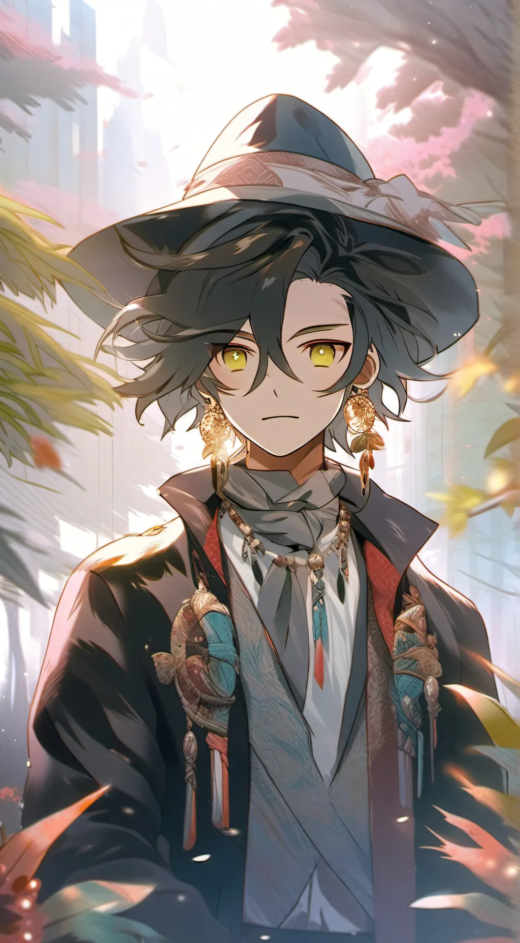 ai character: Edwin  background