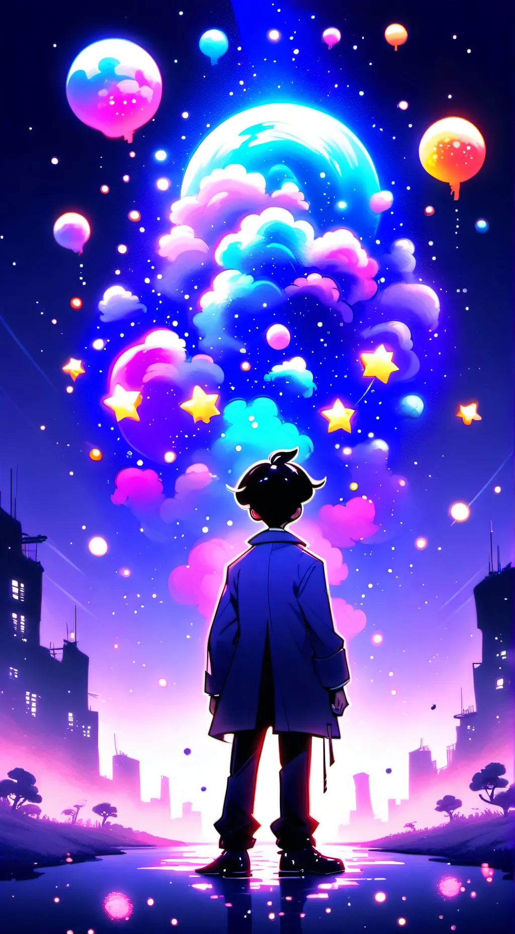 ai character: dandy's world background