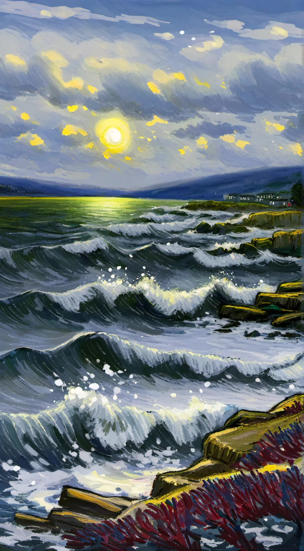 ai character: nabi y santi background