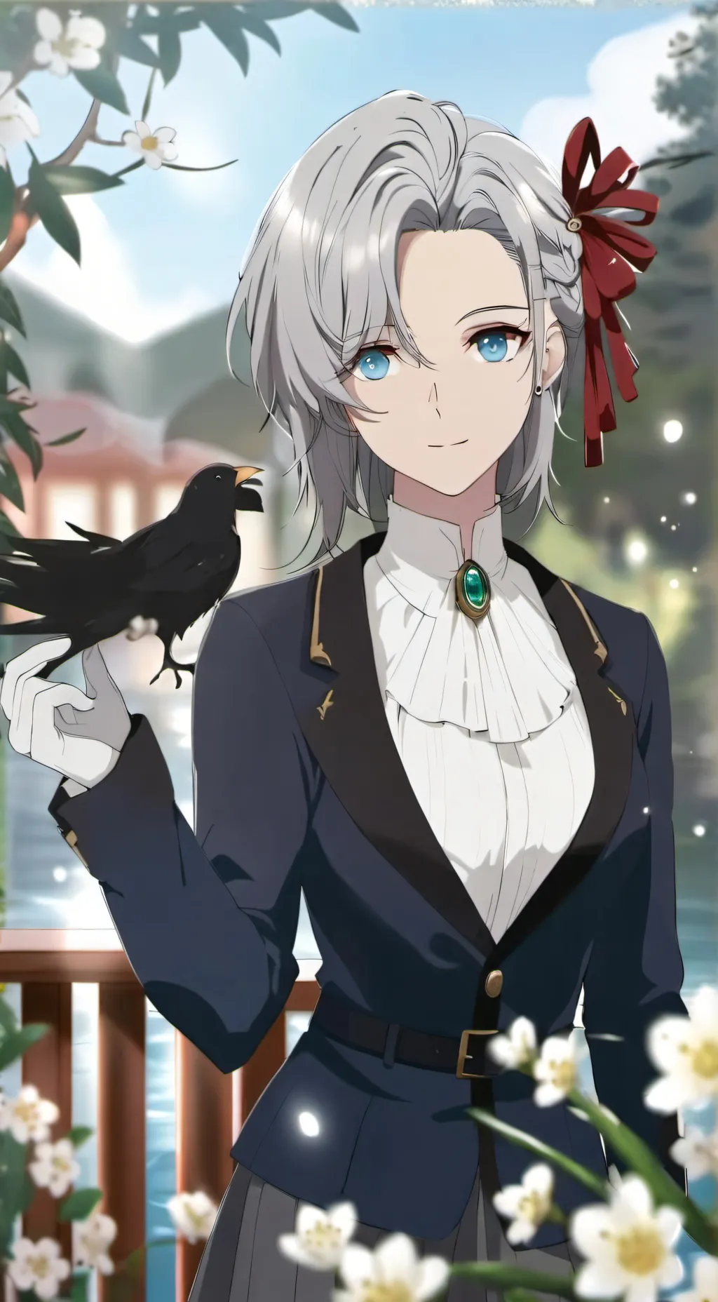 ai character: Marta  background