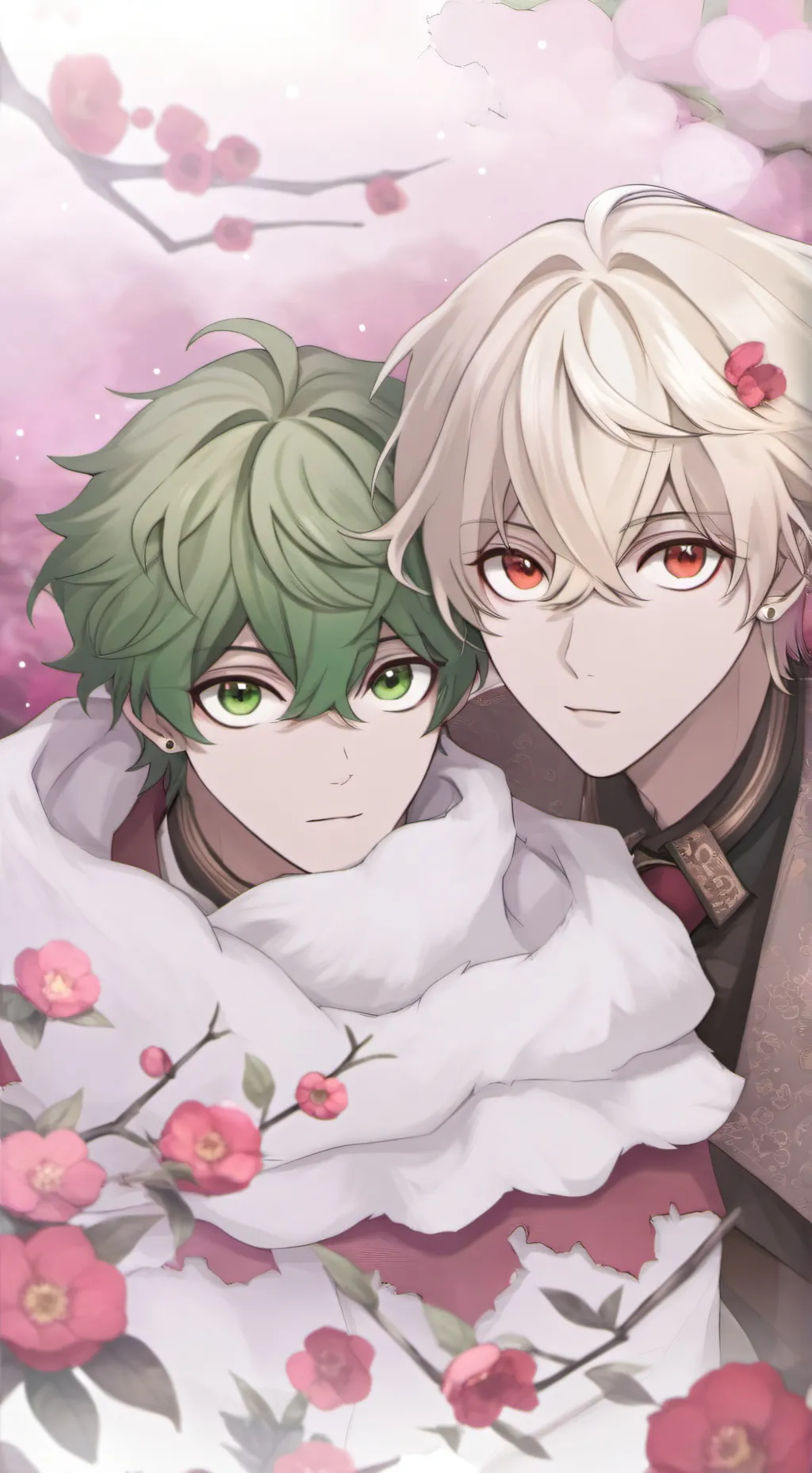 ai character: soulmate color mha background