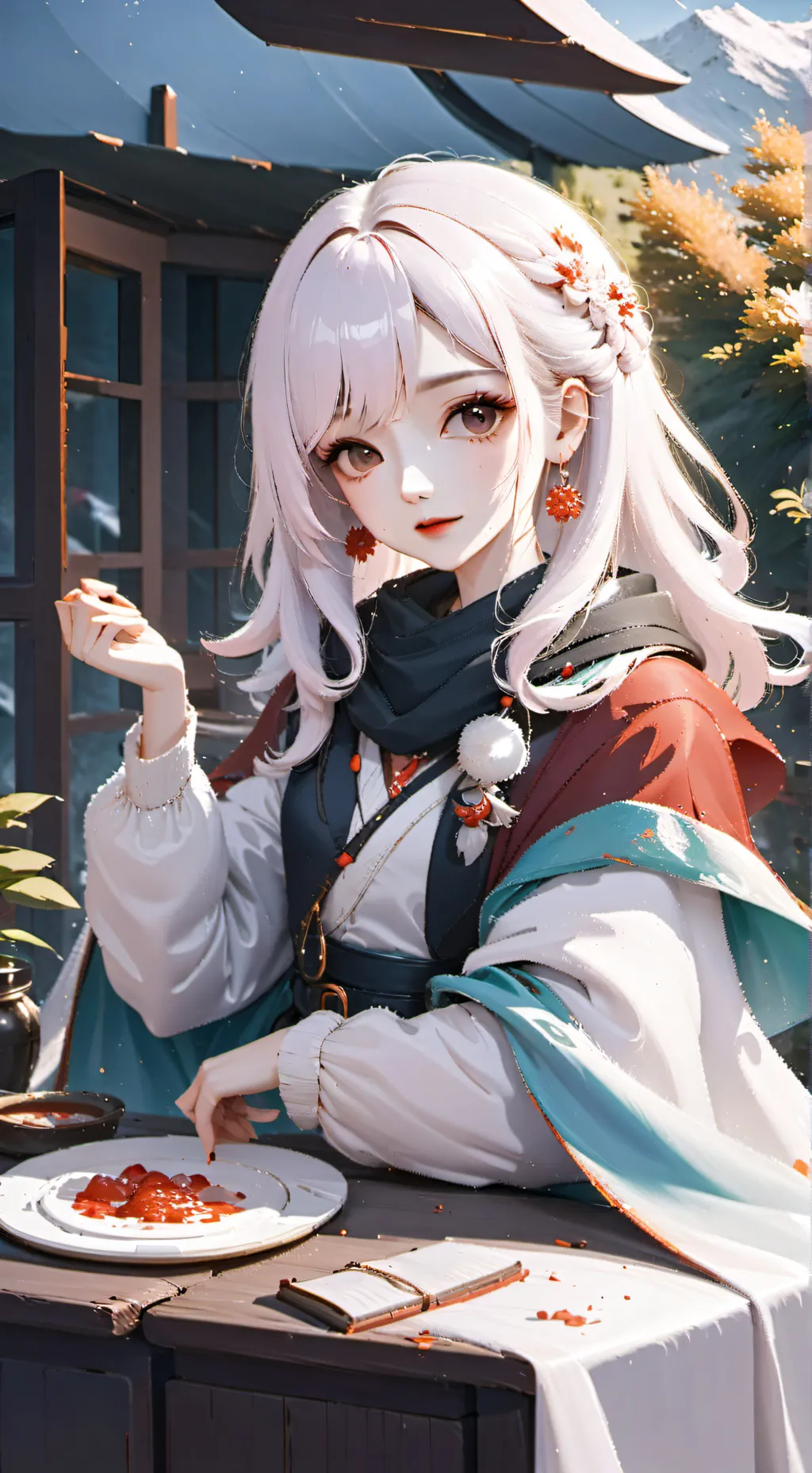 ai character: эмма background