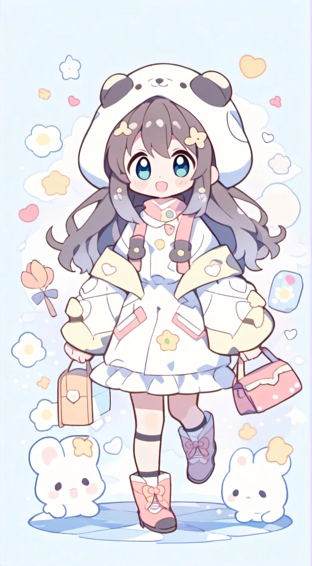 ai character: nose XD background