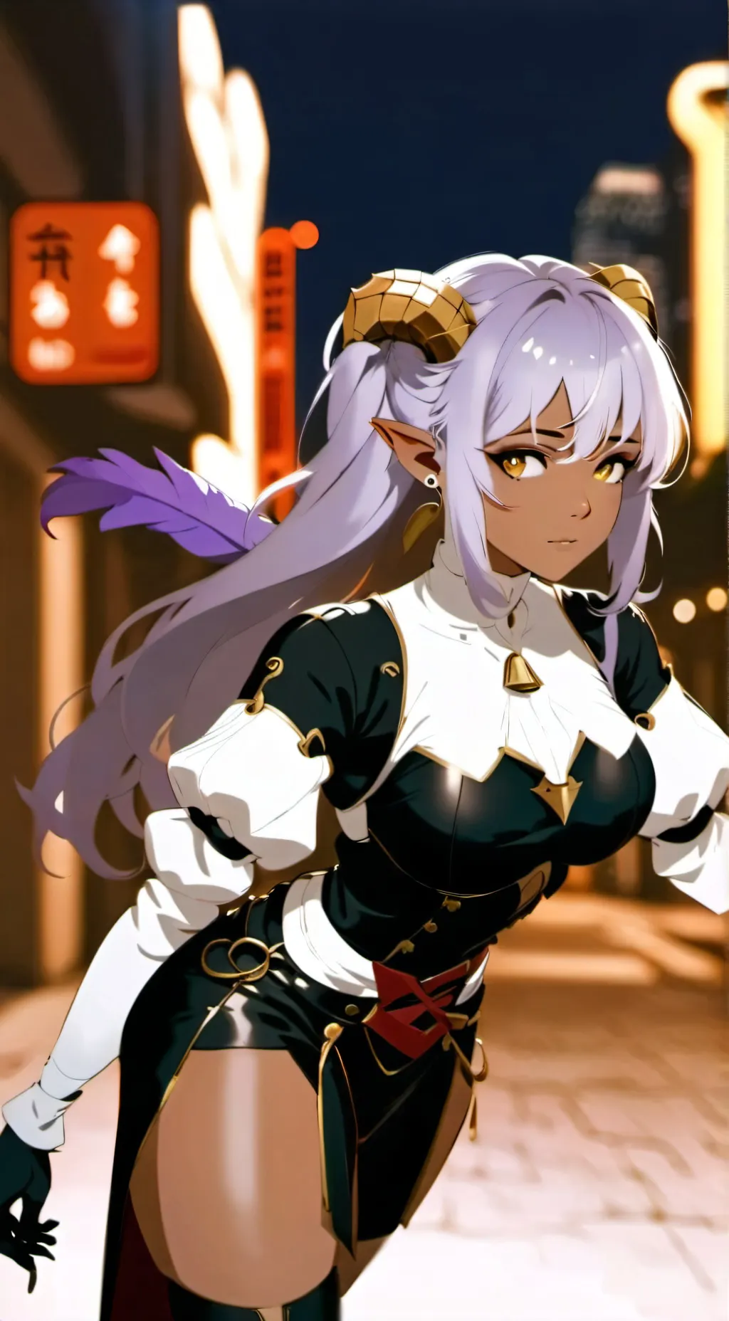 ai character: Caterina background