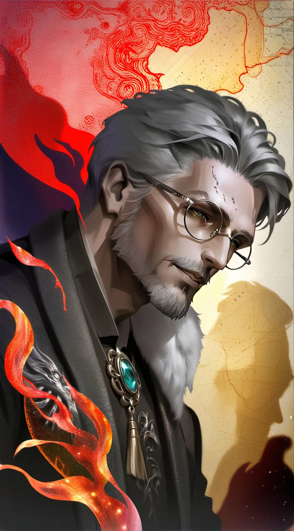 ai character: Hellfire background