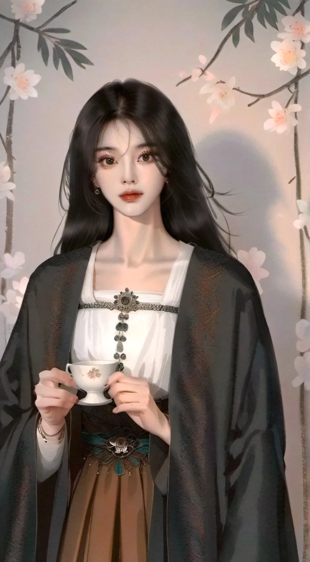 ai character: Hazelia Auretta background